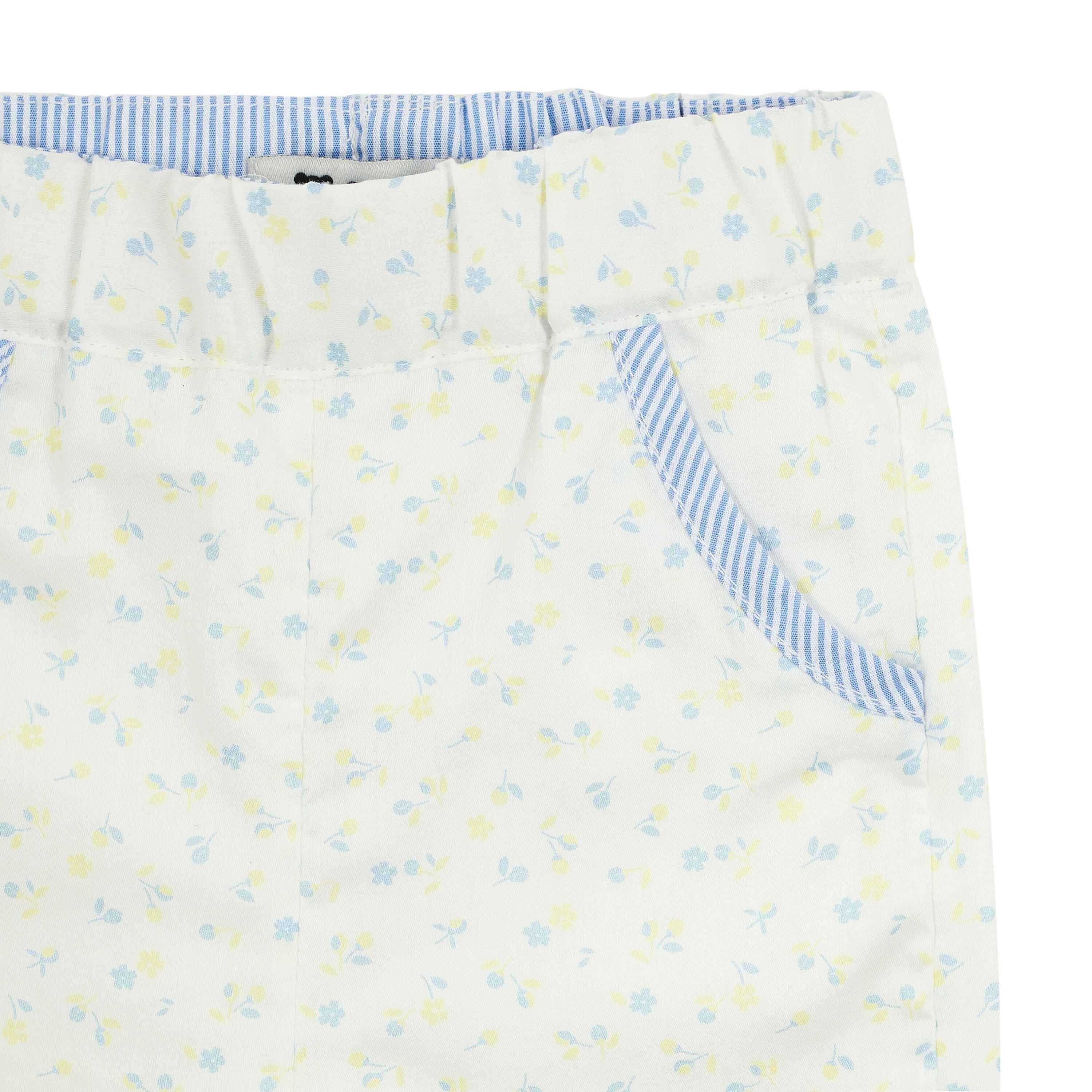 Steiff Stoffhose Hose Summer Breeze, Softbund, gefüttert