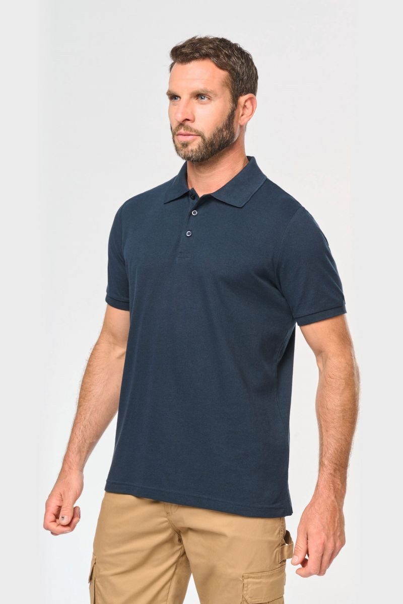 WK. Designed To Work Poloshirt Umweltfreundliches Herren-Polohemd