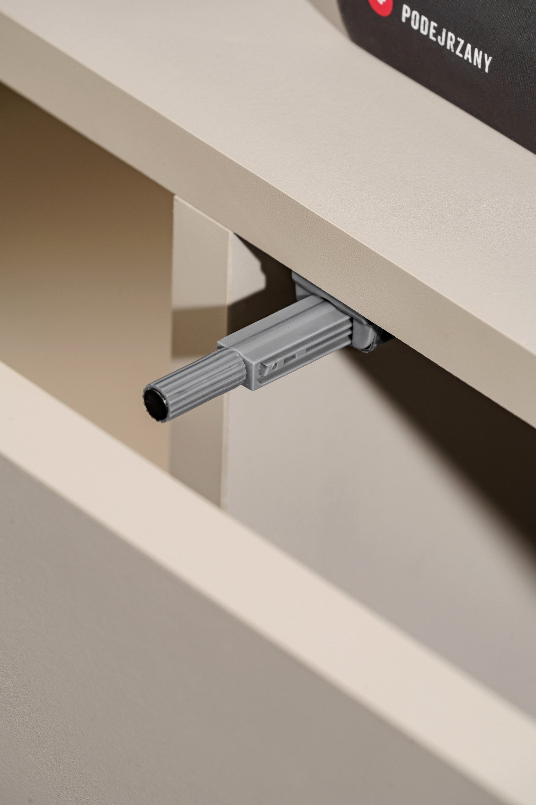 ASM-Moebel Wohnwand Anbauwand Wohnwand GINA mit Push-Click und Bio-Ethanol Kamin, Mit Bio-Ethanol Kamin und Push-Click System. – Bild 5 von 5
