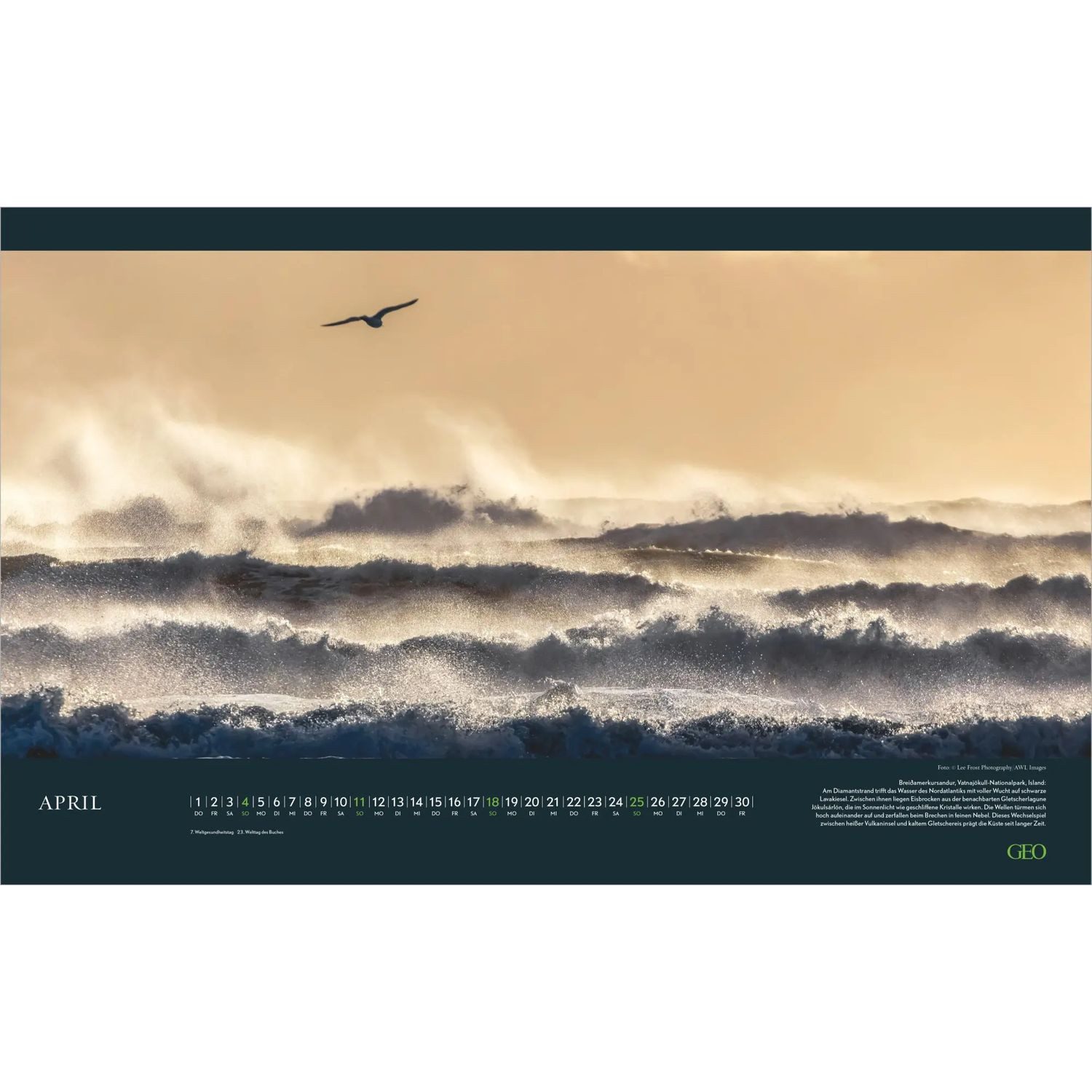 NEUMANN Wandkalender GEO Meer 2027