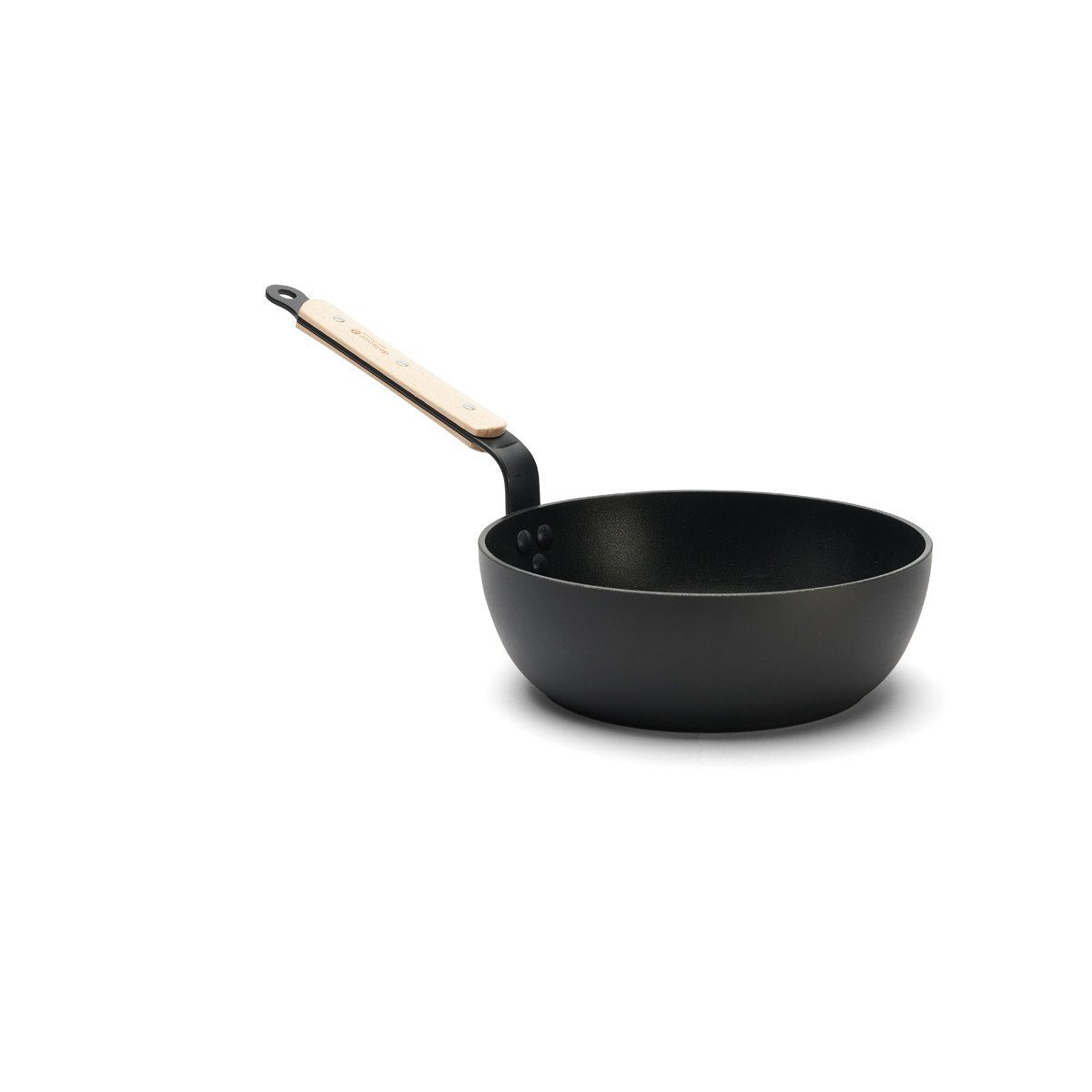 de Buyer Sauteuse Choc B Bois, Induktion 24 cm mit Antihaftbeschichtung - Aluminium