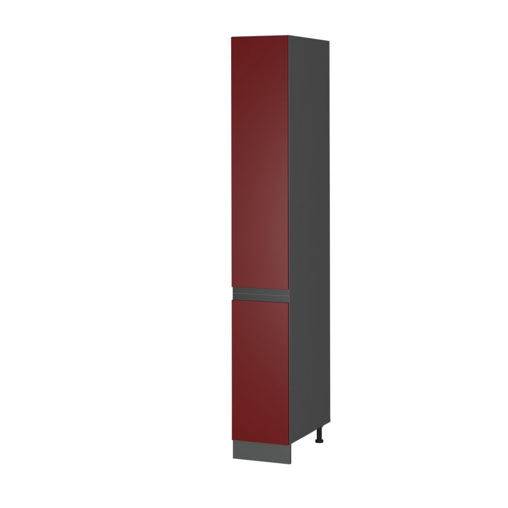 Vicco Hochschrank R-Line, Rot/Anthrazit, 30 cm günstig online kaufen