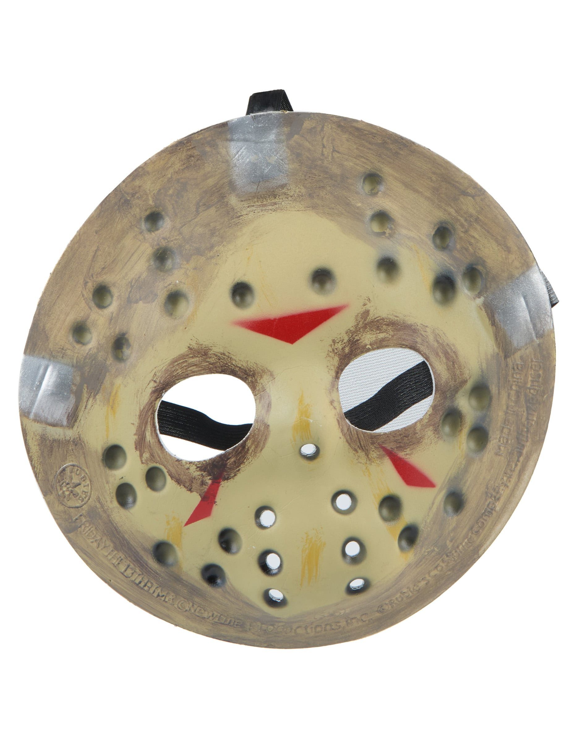 Rubie´s Kostüm Jason Maske Deluxe beige-rot