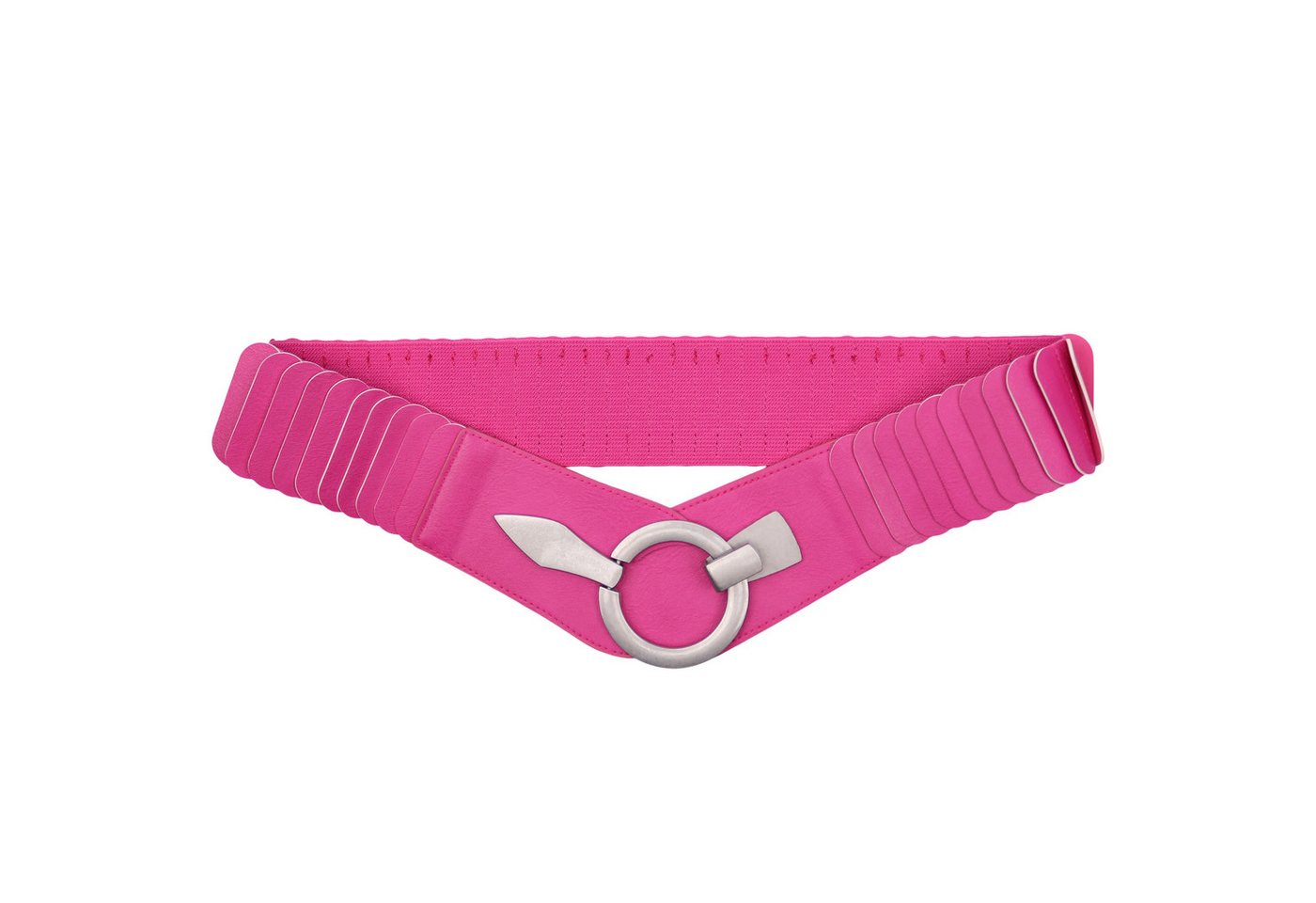 MIRROSI Taillengürtel Leo Unifarbe breit 6cm für Taillenumfang 85 bis 110cm, ONESIZE (Angenehmes Tragesgefühl, Leopard Muster, Unifarben) Breiter Stretch Gürtel