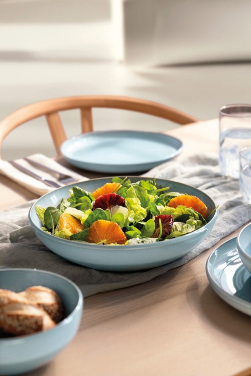 like. by Villeroy & Boch Pastateller Perlemor Aqua Pastaschale 22cm