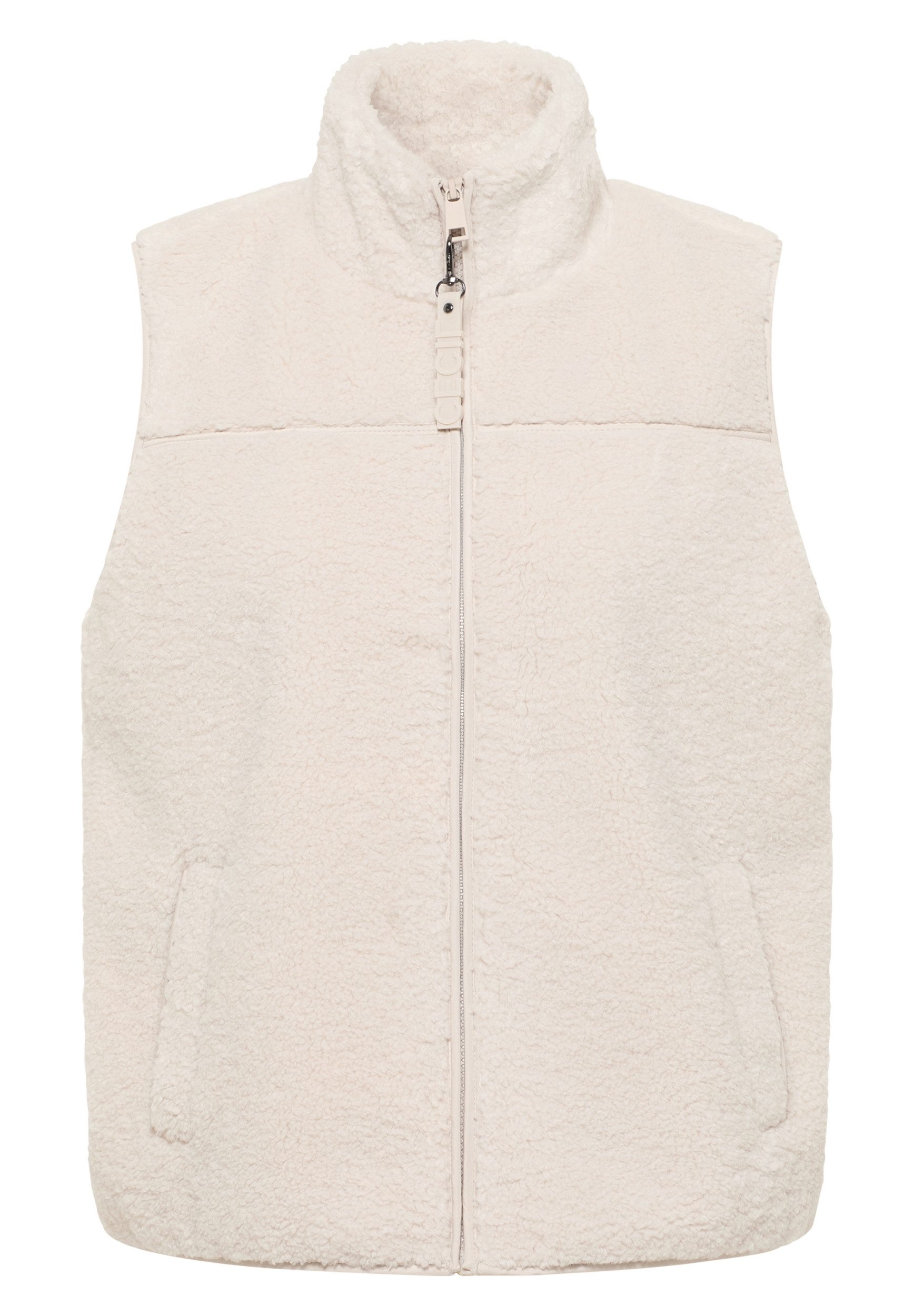 CECIL Langjacke Short Teddy vest günstig online kaufen