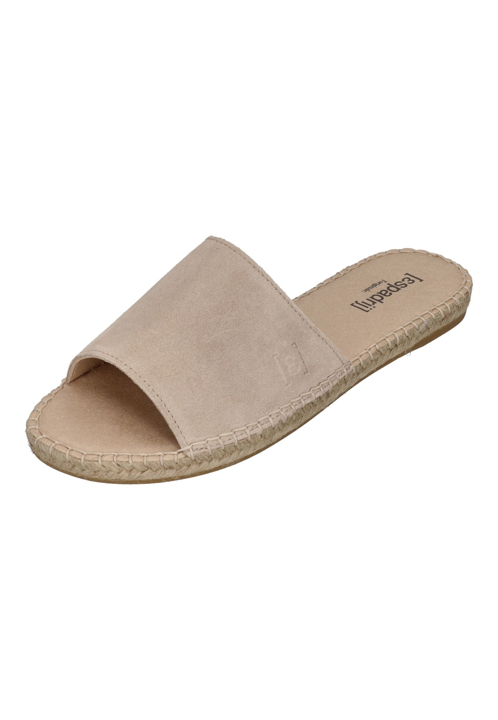 espadrij l´originale PLAGE VELOUR Pantolette Beige