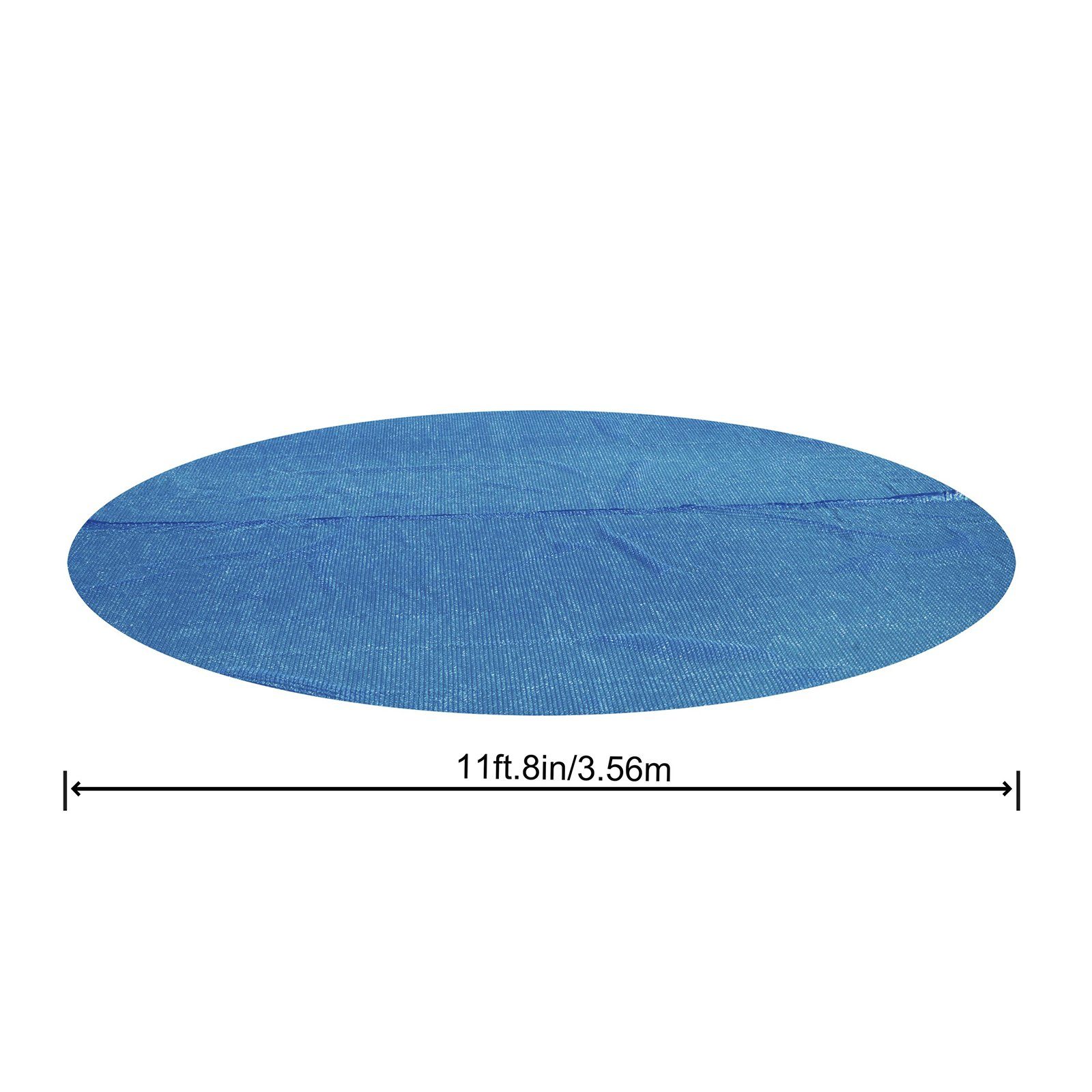 BESTWAY Solarabdeckplane Flowclear Wärme Heiz Folie Blau für Pool Swimmingpool Ø 360cm