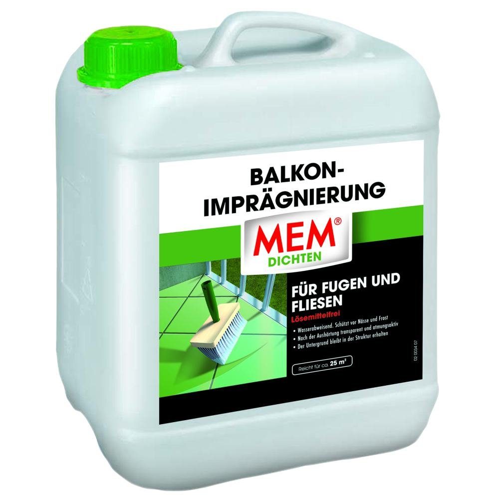MEM Bauchemie MEM BalkonImprägnierung 5 l NatursteinImprägnierung
