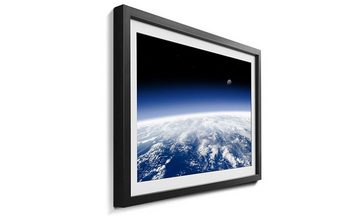 WandbilderXXL Bild mit Rahmen Above The Sky, Planet Erde, Wandbild, in 4 Größen erhältlich