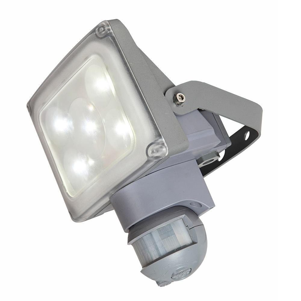 LED LED 6170-S-PIR-SI Außenwandstrahler ECO-LIGHT Außen-Wandleuchte NEGARA Fluter