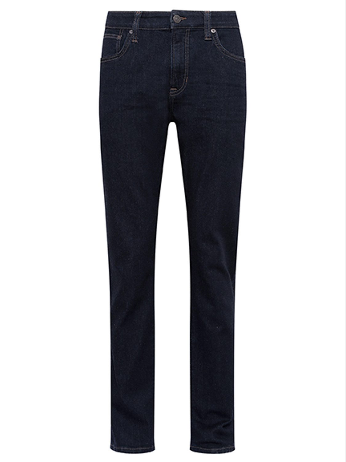 Mavi Regular-fit-Jeans Jeans Straight Leg Dunkle Waschung 5-Pocket MARTIN; rinse blue str