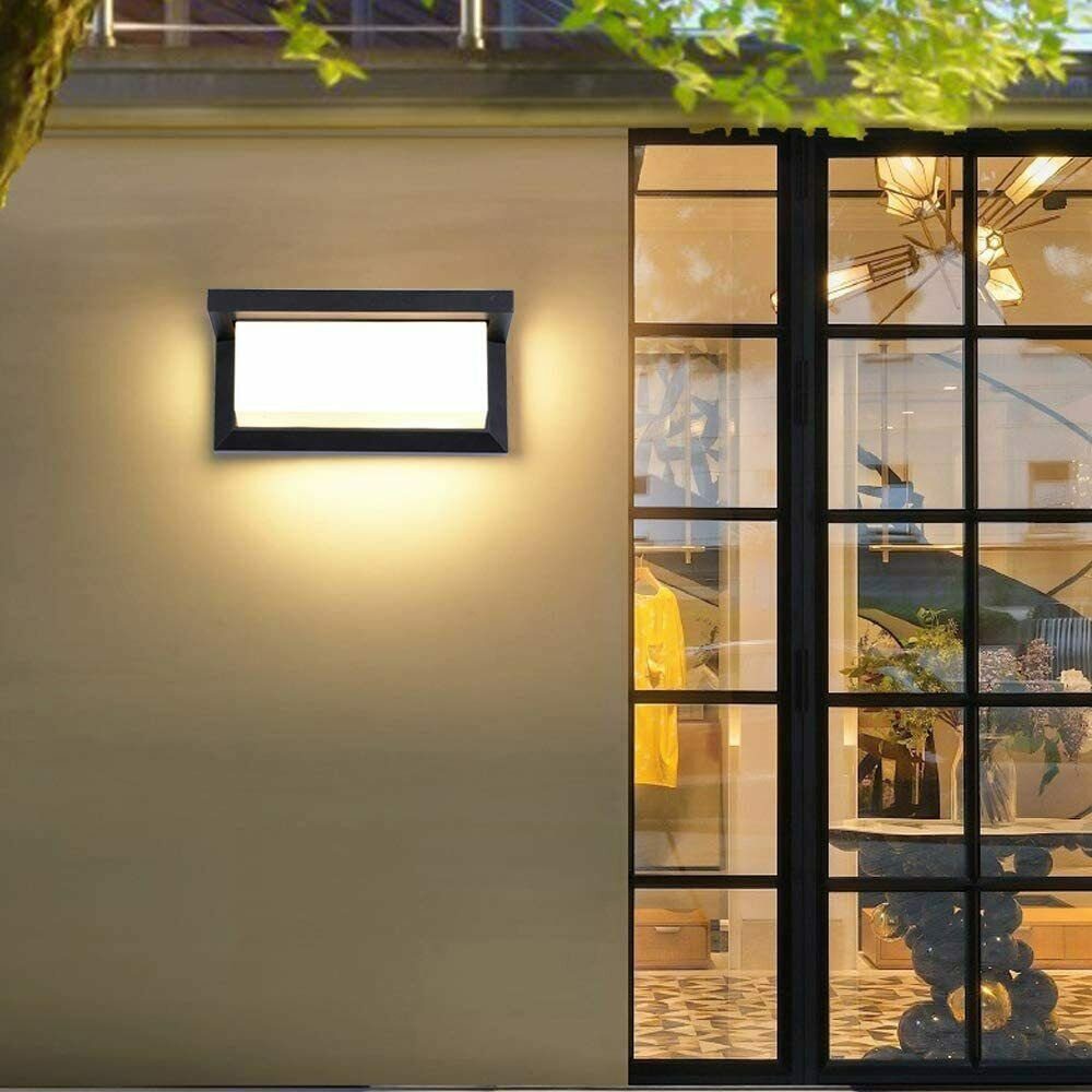 oyajia Wandleuchte 18W LED Aussenleuchte, LED günstig online kaufen