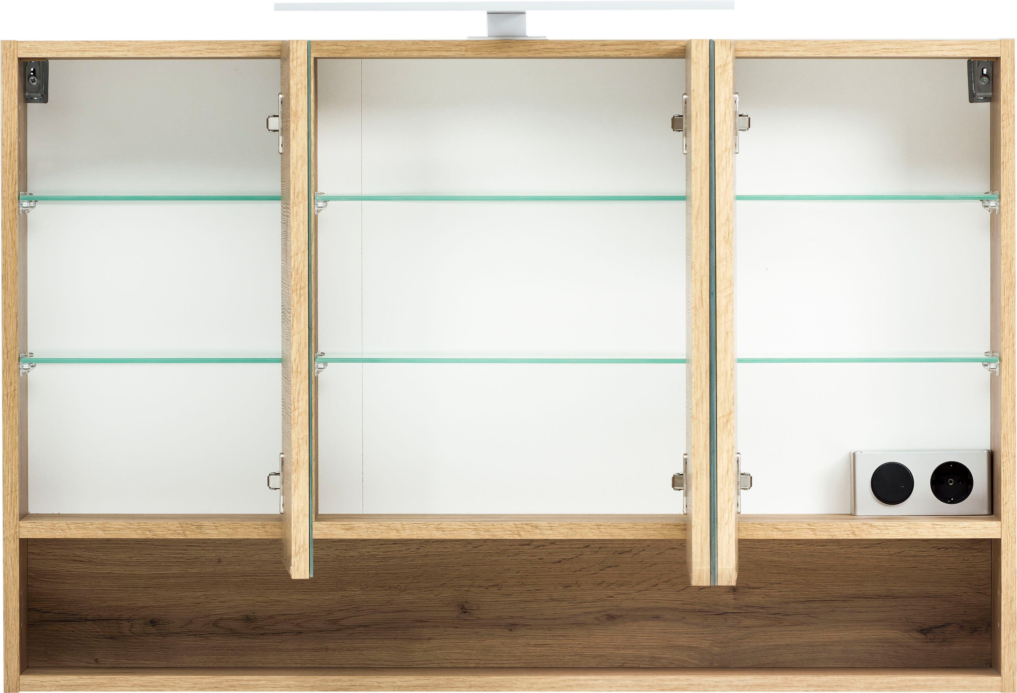 welltime Spiegelschrank Stubach Breite 100 cm – Bild 4 von 5