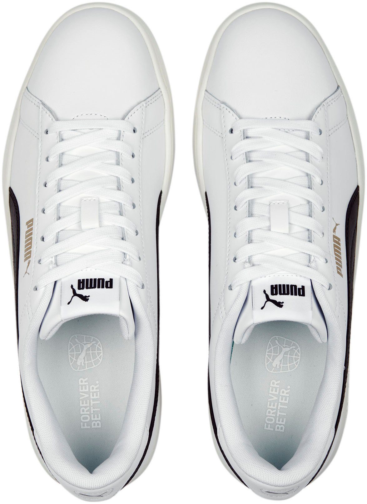 PUMA Sneaker Puma Smash weiß-schwarz 3.0 L