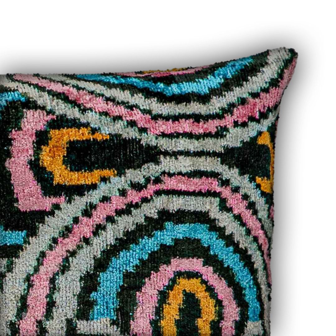 von strohdeicher design Dekokissen Ikat KissenBezug günstig online kaufen