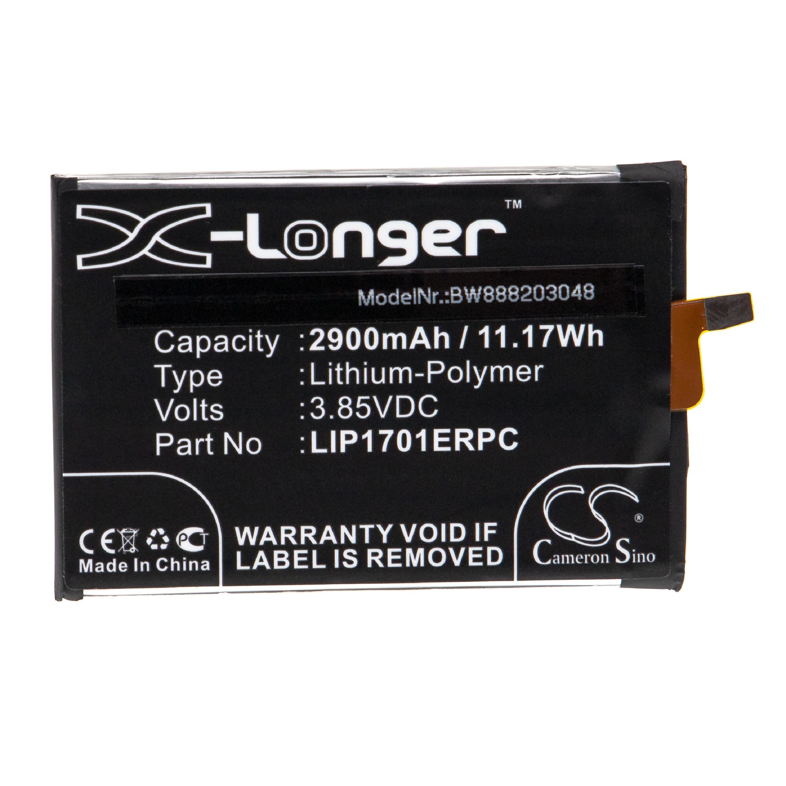 Li-Polymer mAh Sony Global Xperia 1 vhbw kompatibel (3,85 2900 mit Smartphone-Akku V)