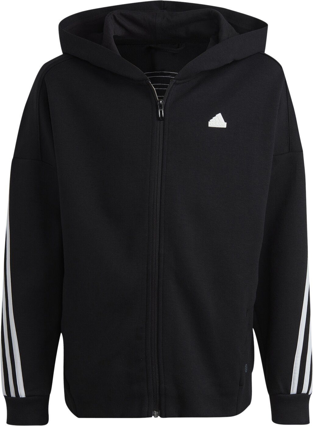 adidas Sportswear Kapuzensweatjacke U FI 3S FZ HD BLACK/WHITE
