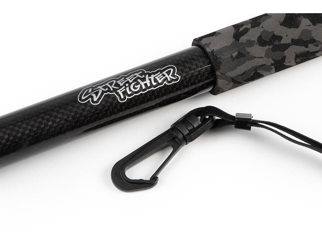 Fox Rage Angelkescher FOX RAGE Street Fighter Landing Net 5,5 m - Raubfischkescher (Streefishing-Kescher, 2-St., Raubfisch-Kescher), leichtgewichtigen Kohlefaser-Teleskopstange