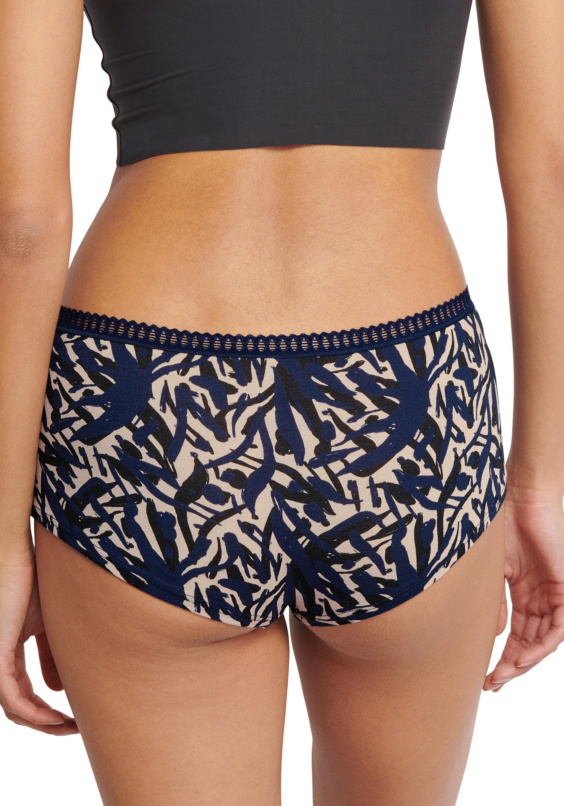 sloggi Panty GO Crush (3er Pack) mit Spitzendetails, Cotton-Mix