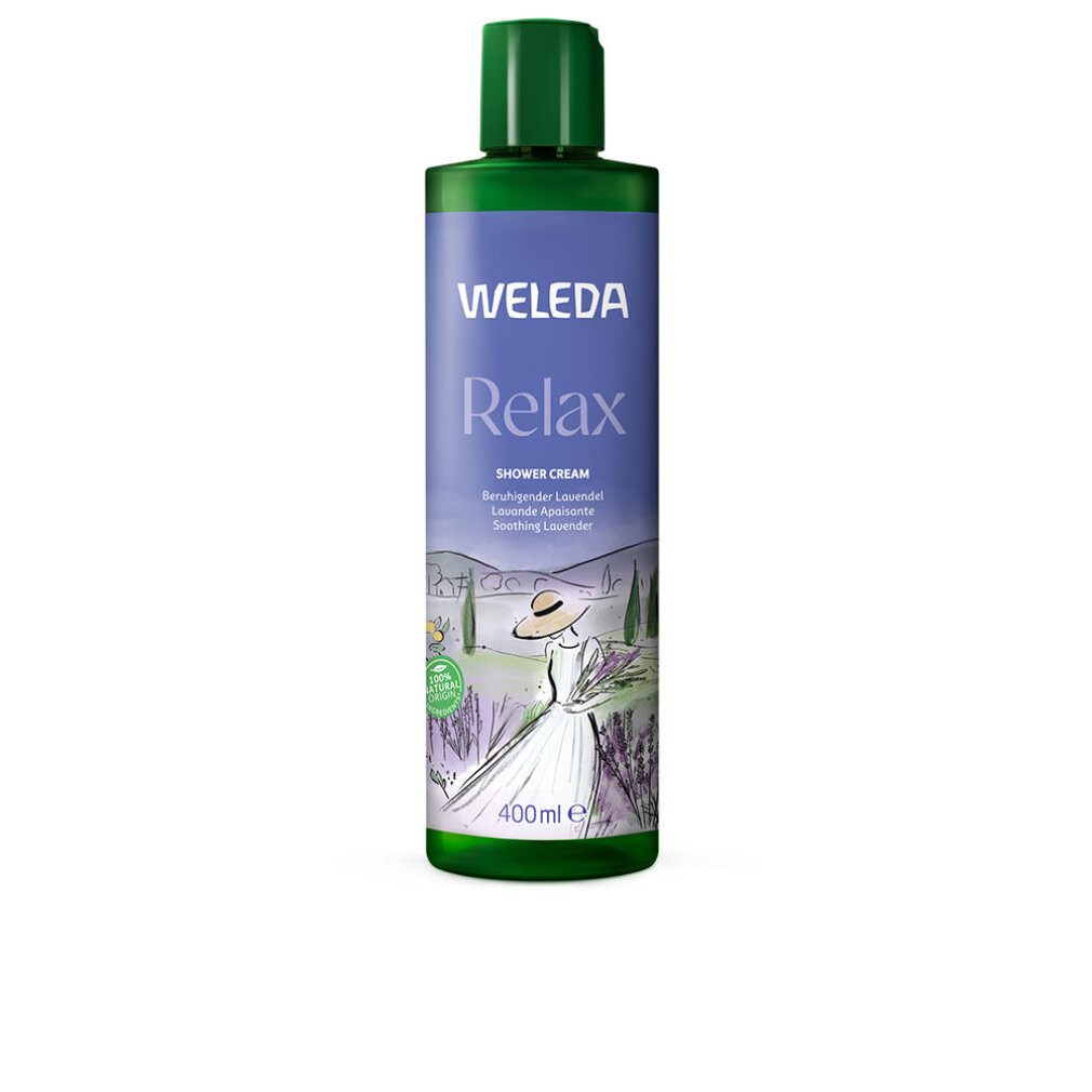 WELEDA Körperpflegemittel Lavendel-Duschcreme Relax (Duschcreme) 400 ml