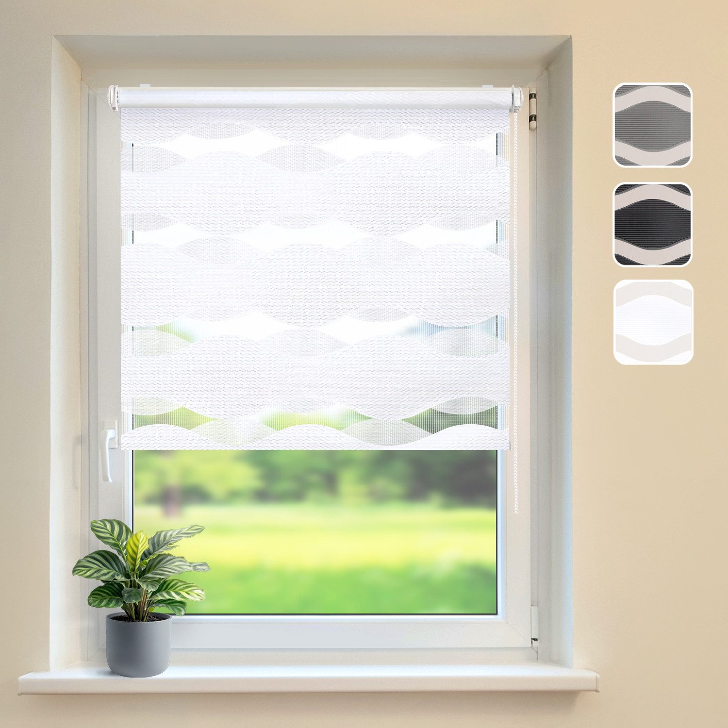 Produktbild von 2er-Pack 60 Mm Klemmwelle Kragen – Doppelt Geteilt, 2-teilig, Stahl Schwarz Oxidiert, Breite 19 Mm