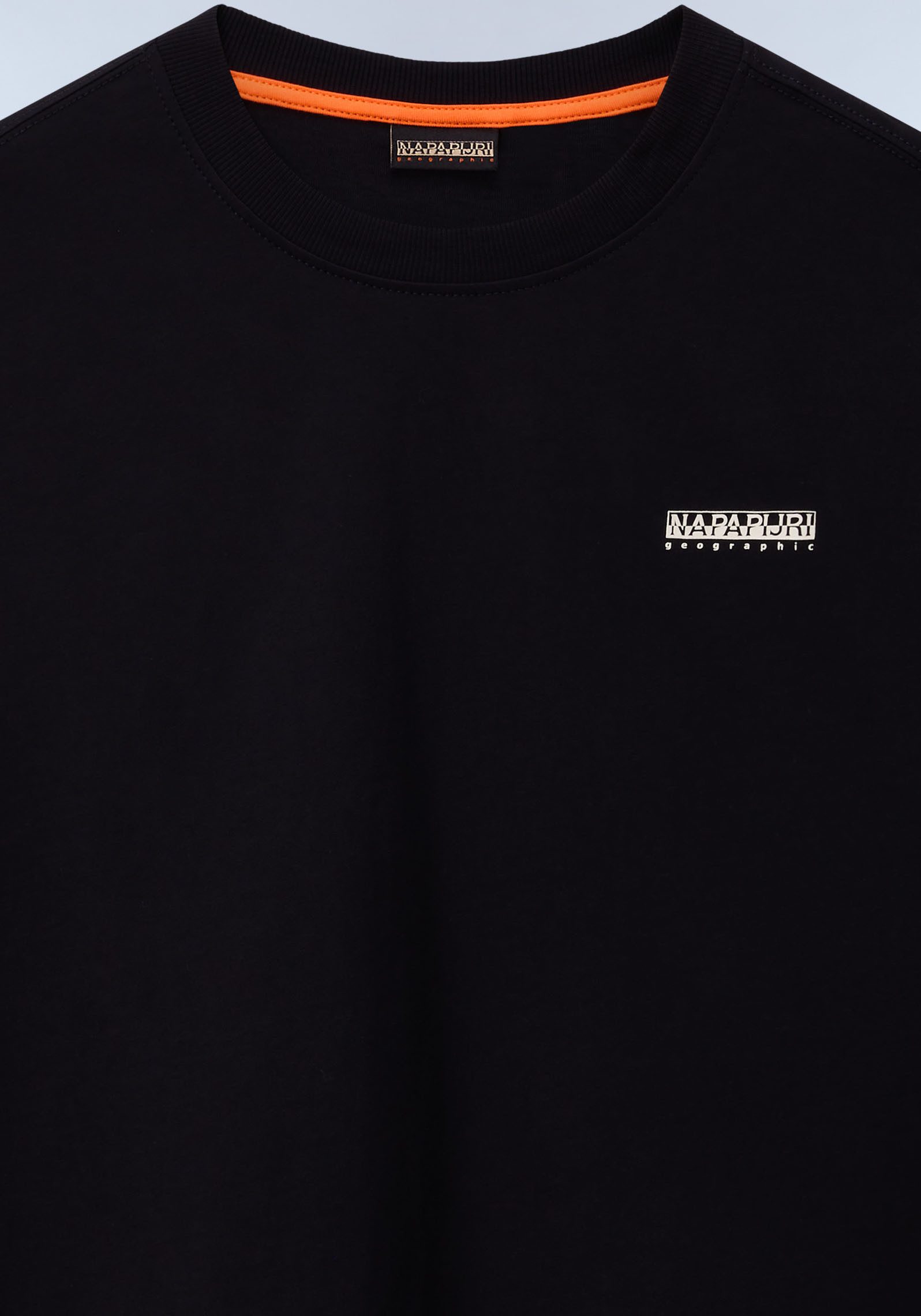 Napapijri T-Shirt S-SMALL BOX mit Kurzarm-Design, aus Baumwoll-Jersey, normale Schnittform