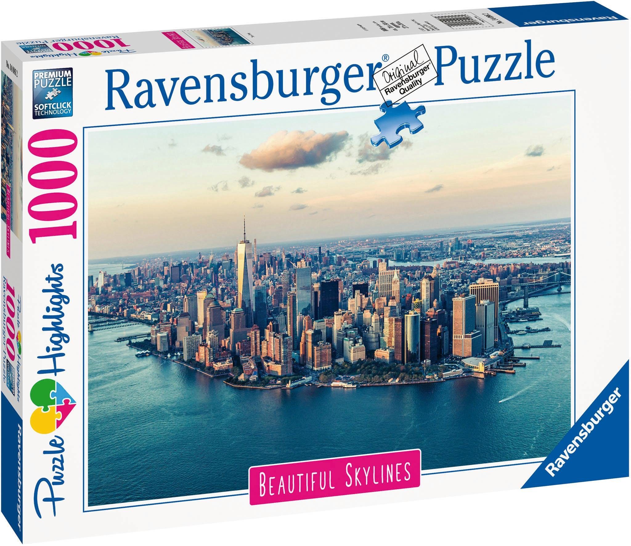 - Highlights Skylines Ravensburger New Puzzle - Made in schützt - Puzzle Germany, Beautiful Wald York, Puzzleteile, FSC® 1000 weltweit