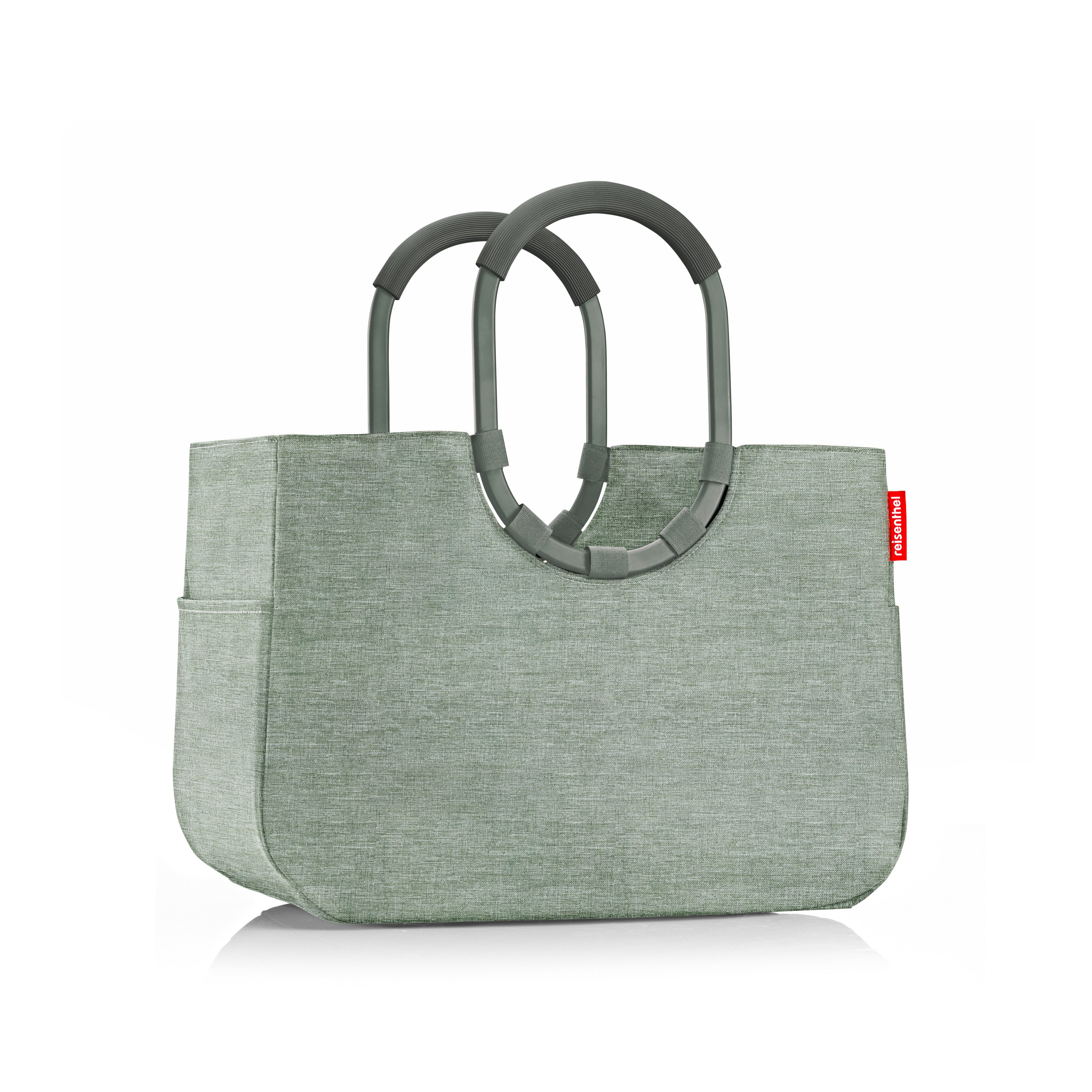 REISENTHEL® Shopper loopshopper L (1-tlg), gepolsterte Griffe, Standfüße, Reißverschlusstasche, Stecktaschen