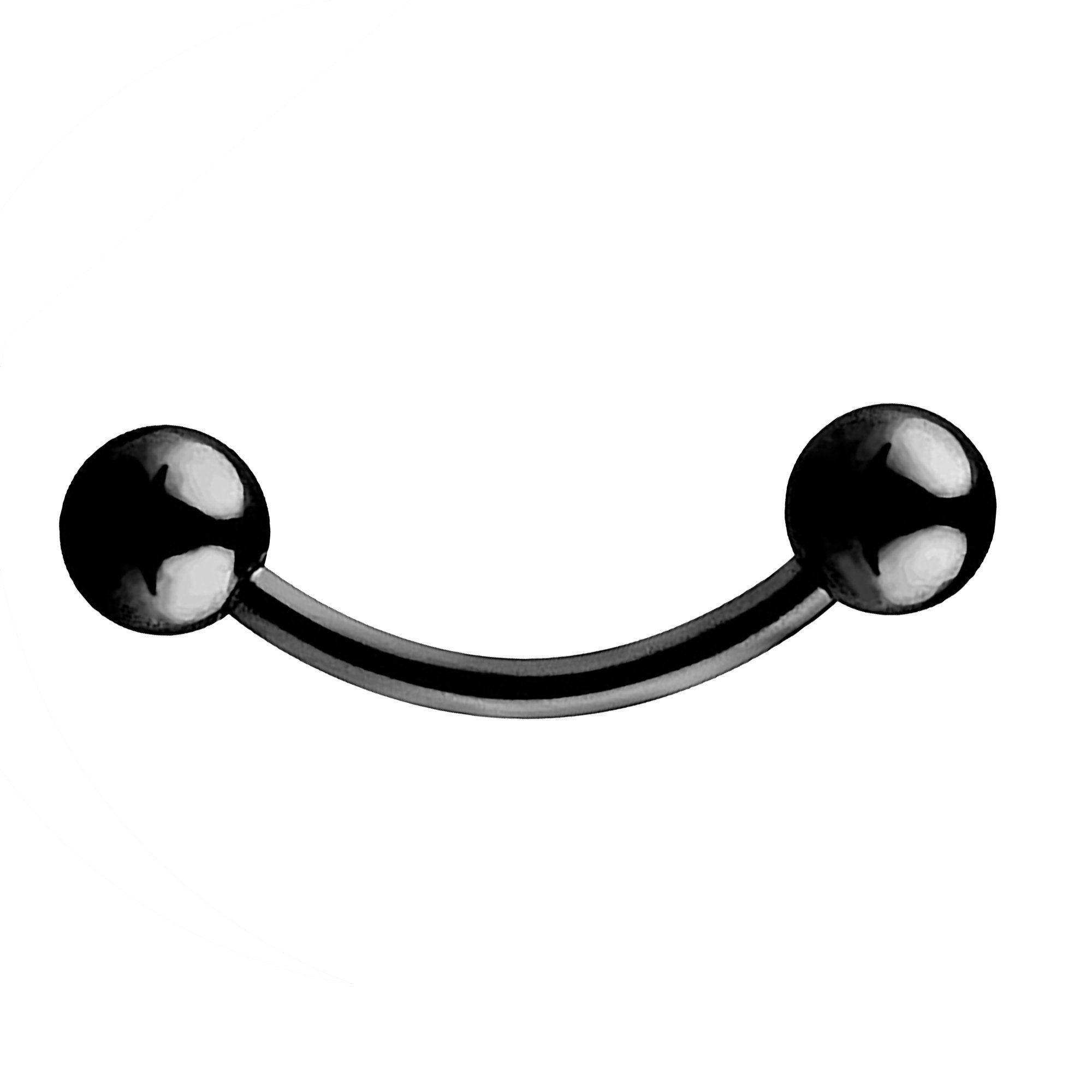 Taffstyle Augenbrauenpiercing Piercing Banane Chirurgenstahl Kugeln Augenbr günstig online kaufen