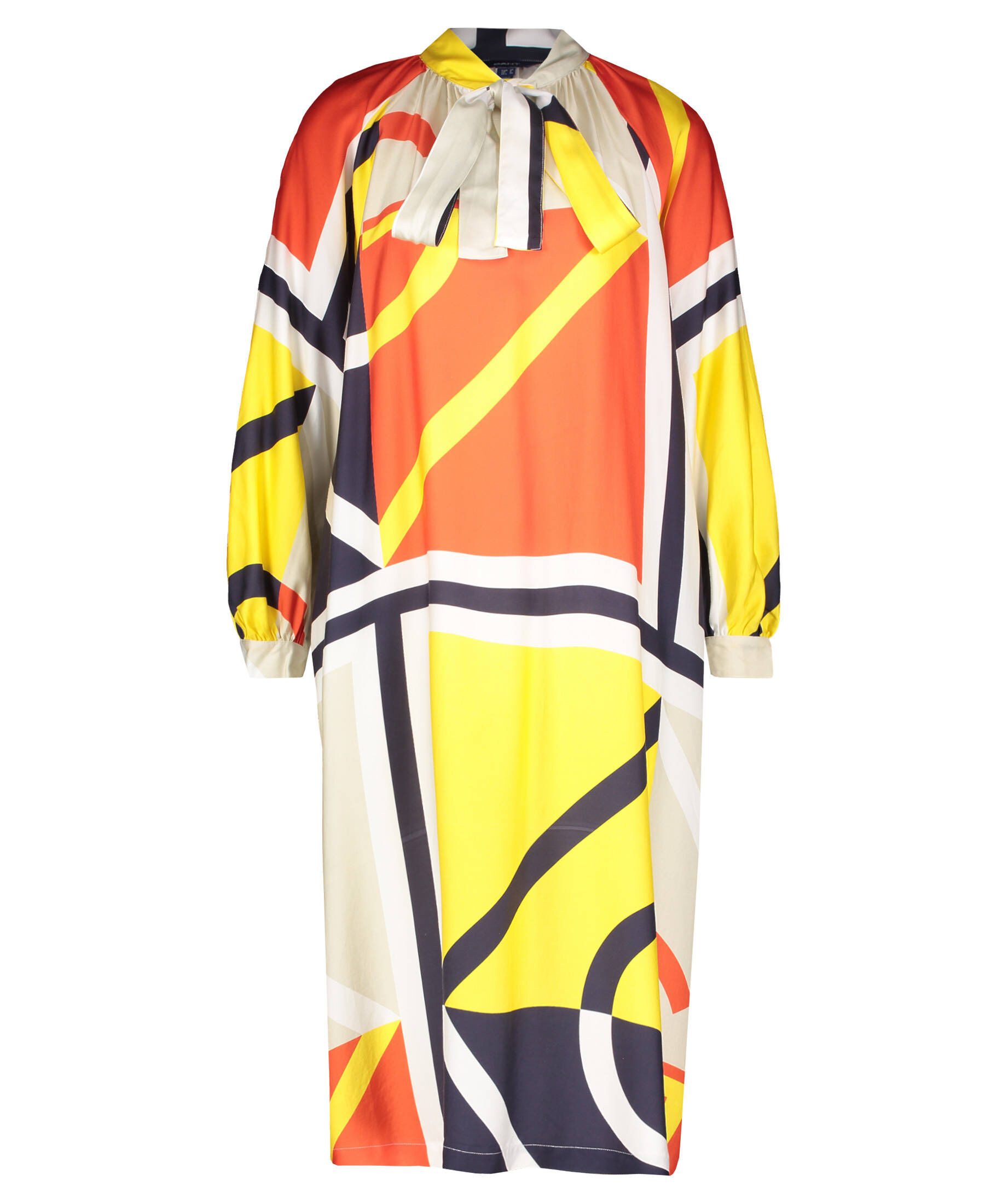 Gant Blusenkleid Damen Kleid "D1. Colorblock Midi" (1-tlg)
