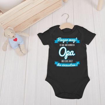 Shirtracer Shirtbody Ich habe einen verrückten Opa Sprüche Baby