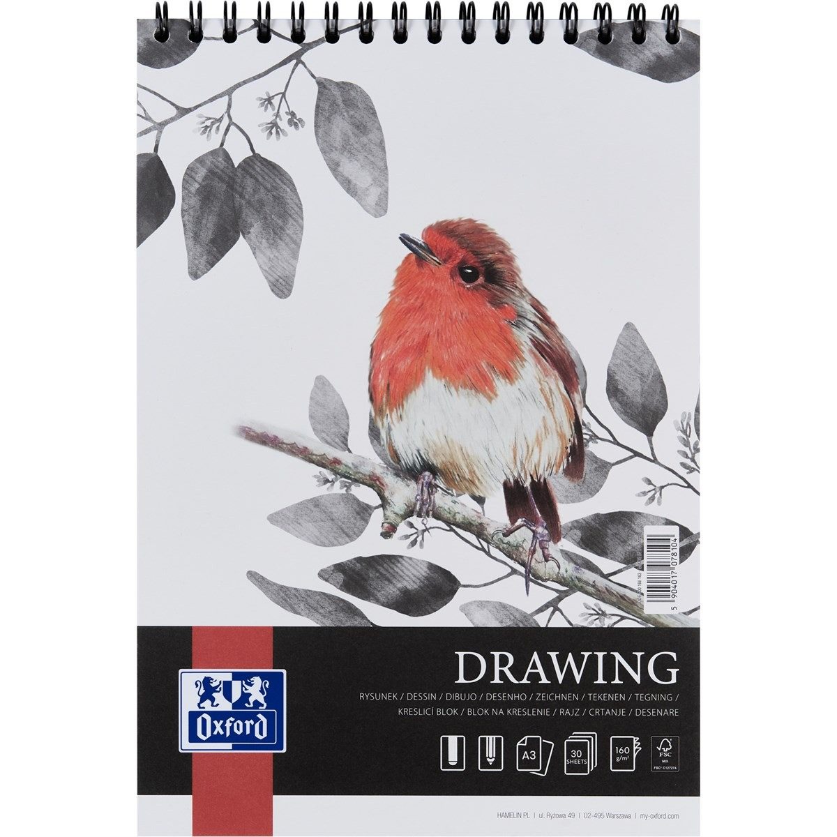 OXFORD Zeichenblock OXFORD Zeichenblock Drawing DIN A3