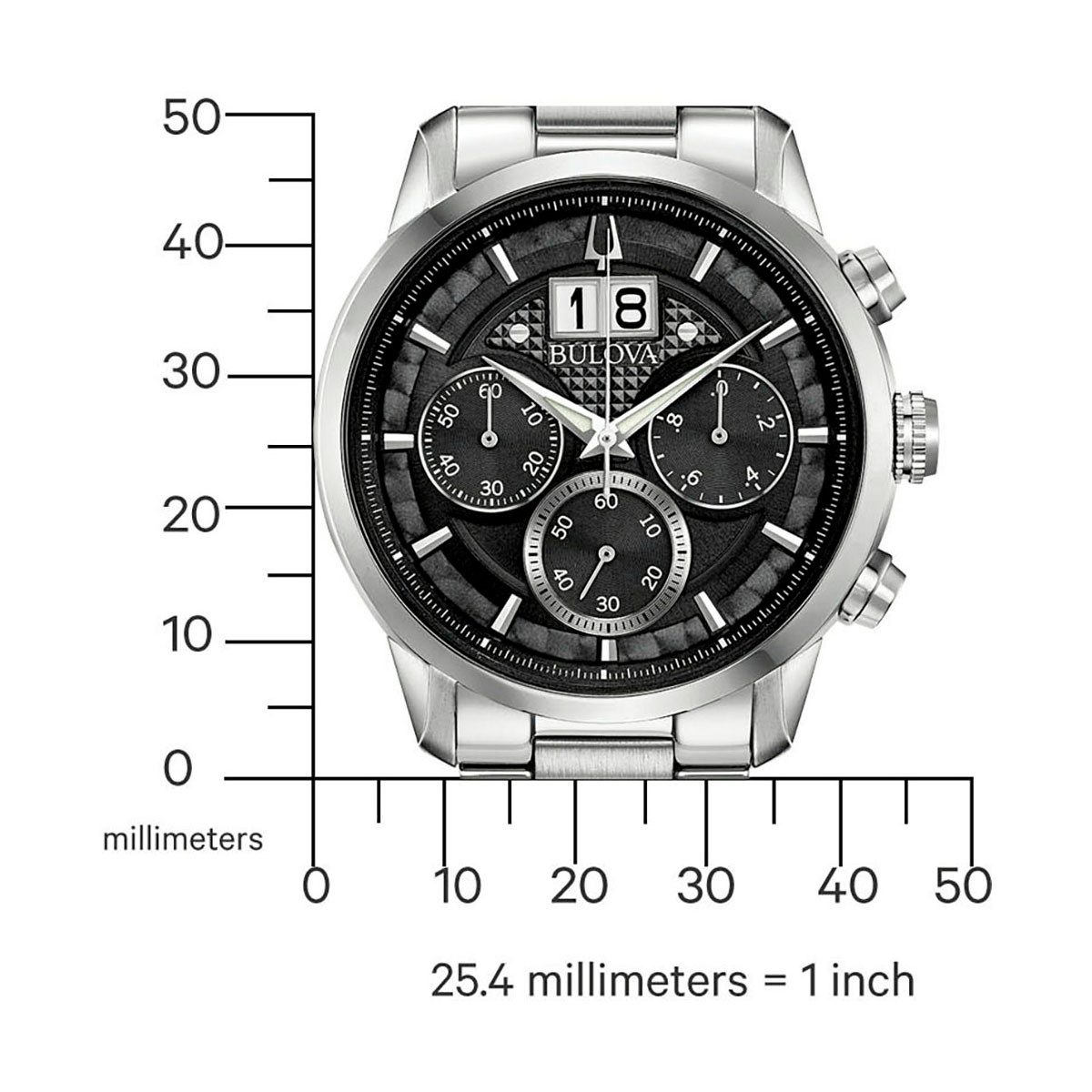 Bulova Chronograph Sutton 96B319, Armbanduhr, Quarzuhr, günstig online kaufen