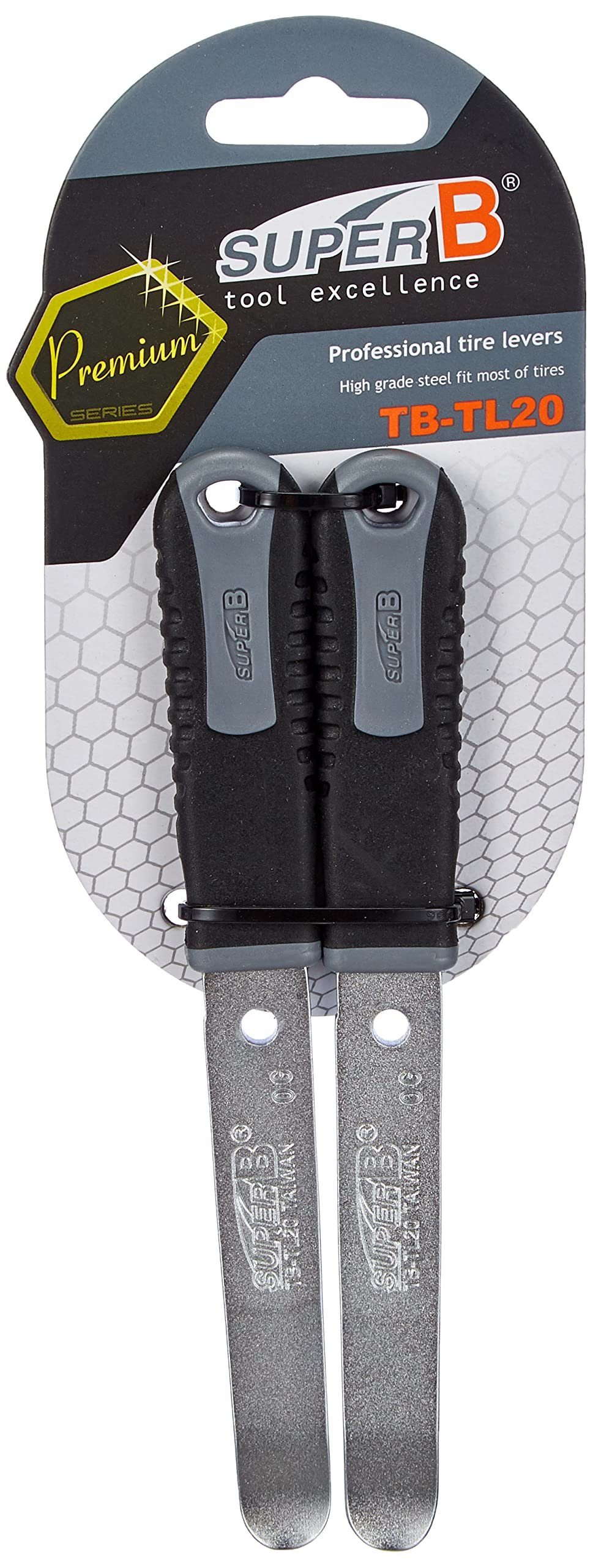 SUPER B Fahrrad-Montageständer SuperB Fahrrad MTB E-Bike Wechsel-/ Reifenheberset TB-TL20 Extra Stark