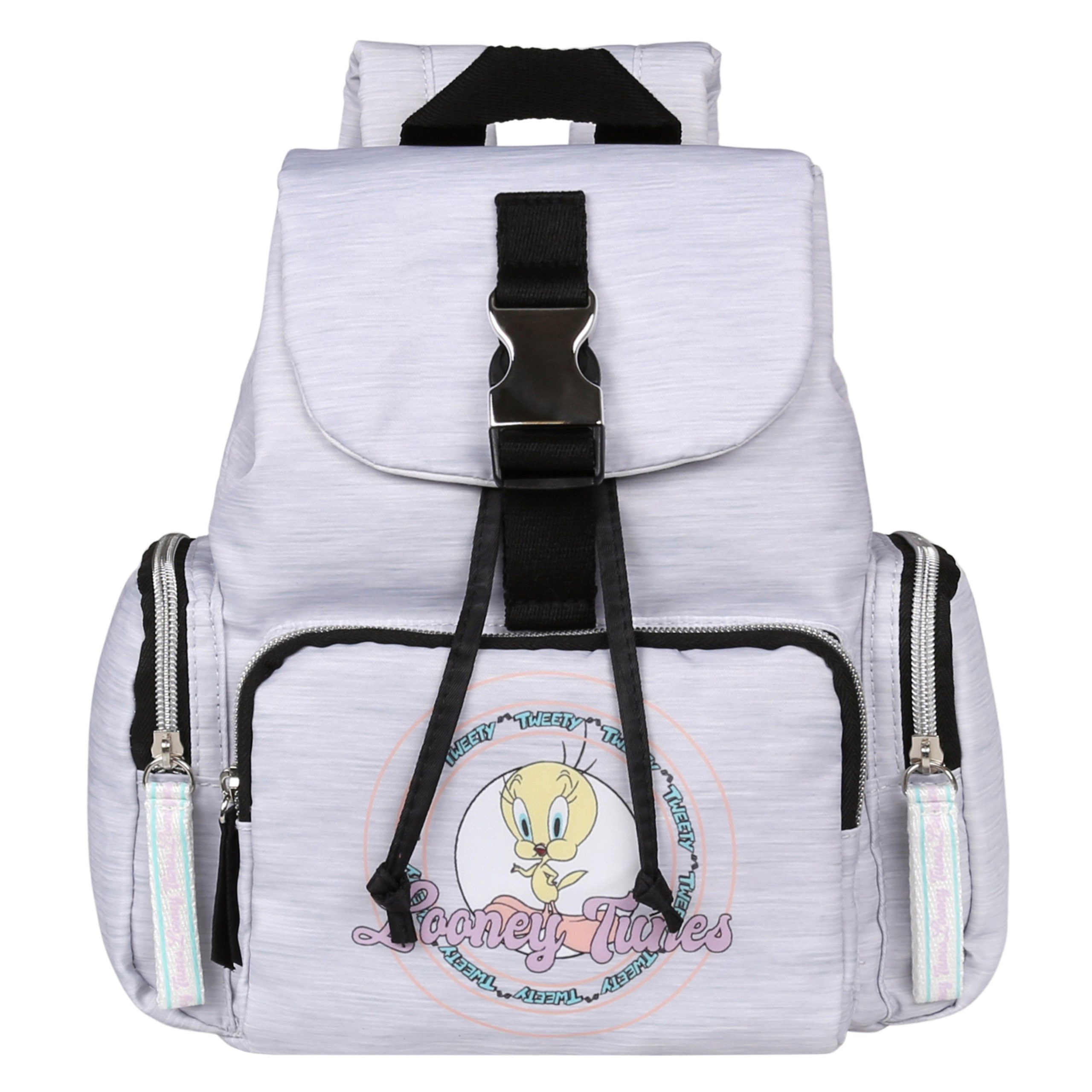 LOONEY TUNES Cityrucksack Looney Tunes Tweety kleiner Rucksack für Ausflüge, 26 x 21 x 10 cm