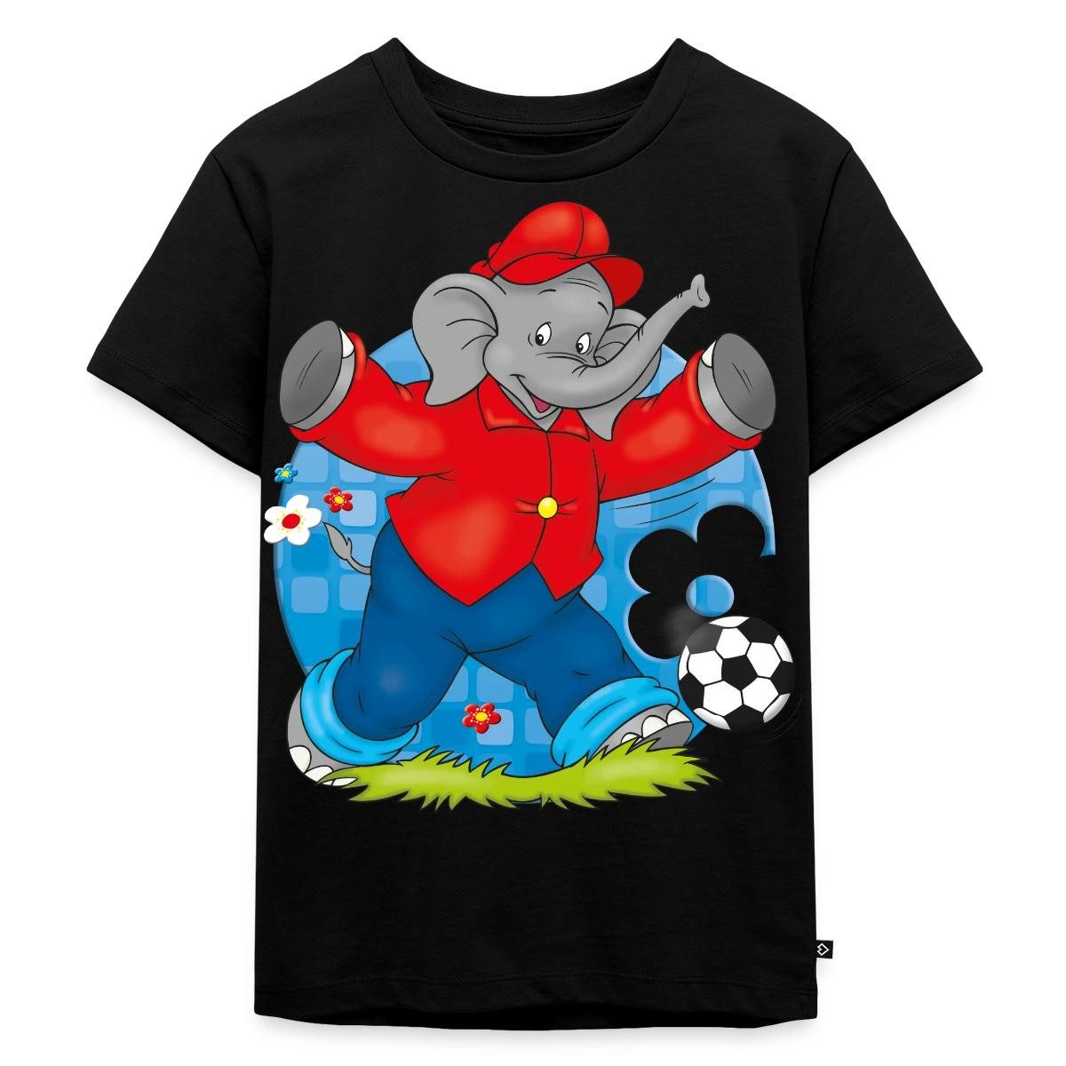 Spreadshirt T-Shirt Benjamin Blümchen Fußballer Kinder Premium T-Shirt (1-tlg)