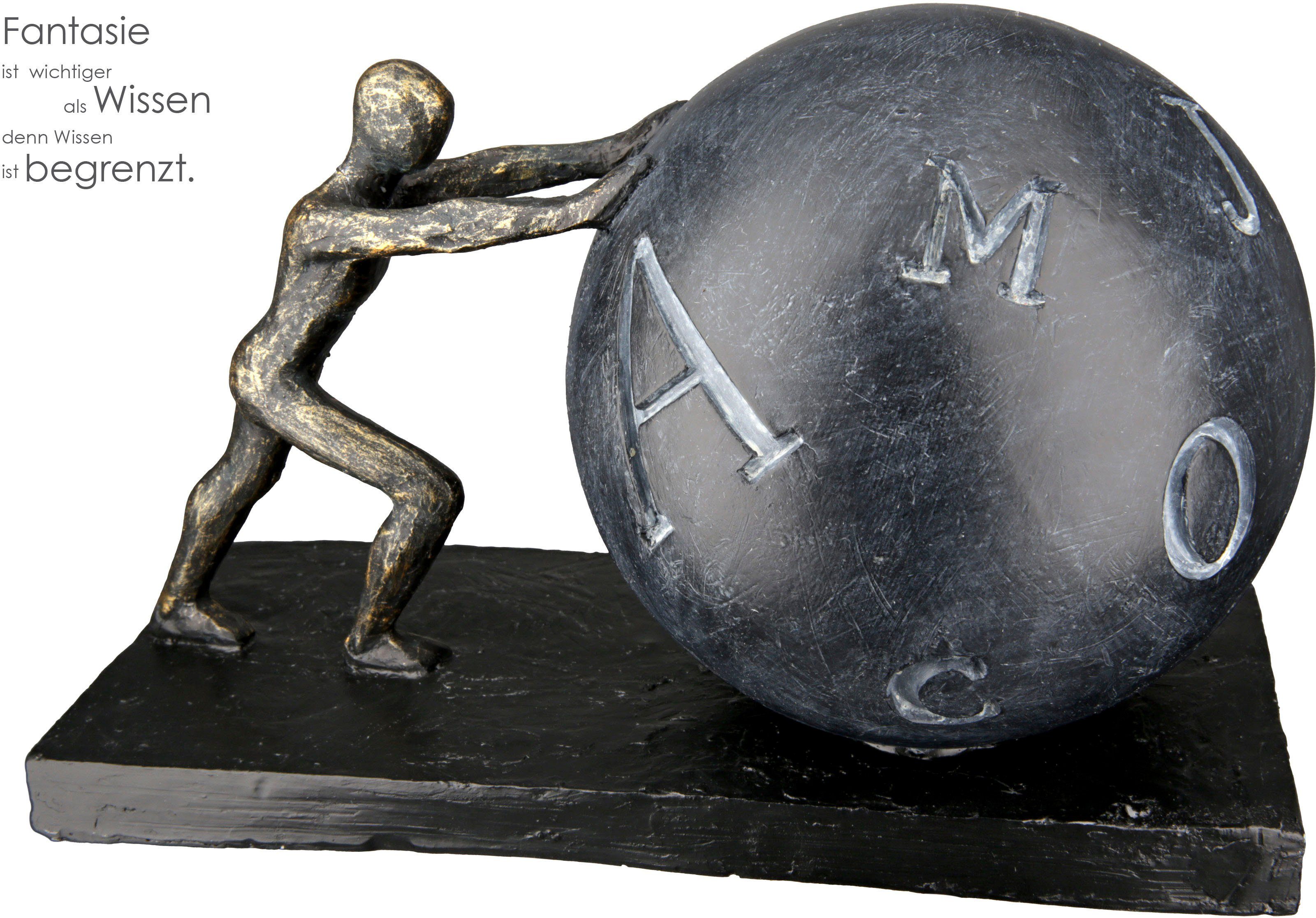 Casablanca by Gilde Dekofigur Skulptur Pushing günstig online kaufen