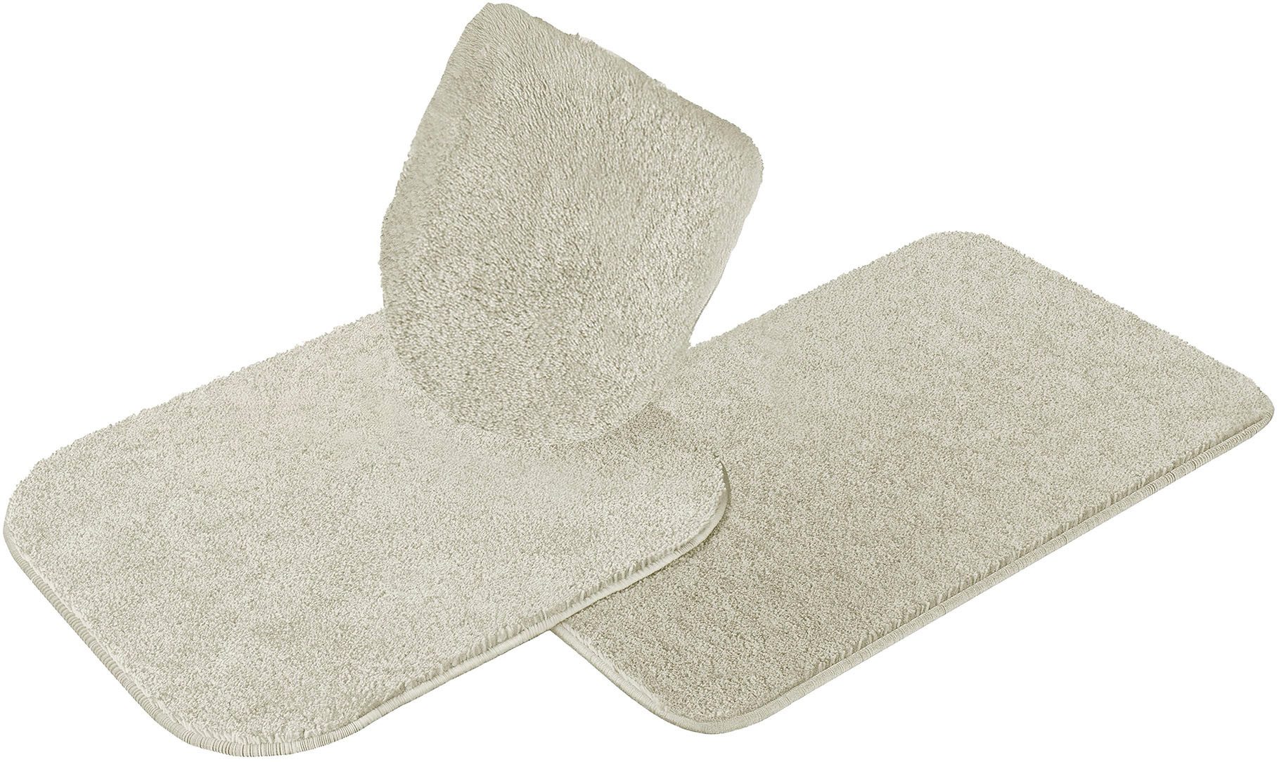 Grund Badematte "Melos, Badvorleger, Badezimmer Teppich, sehr weich" Höhe 2 günstig online kaufen
