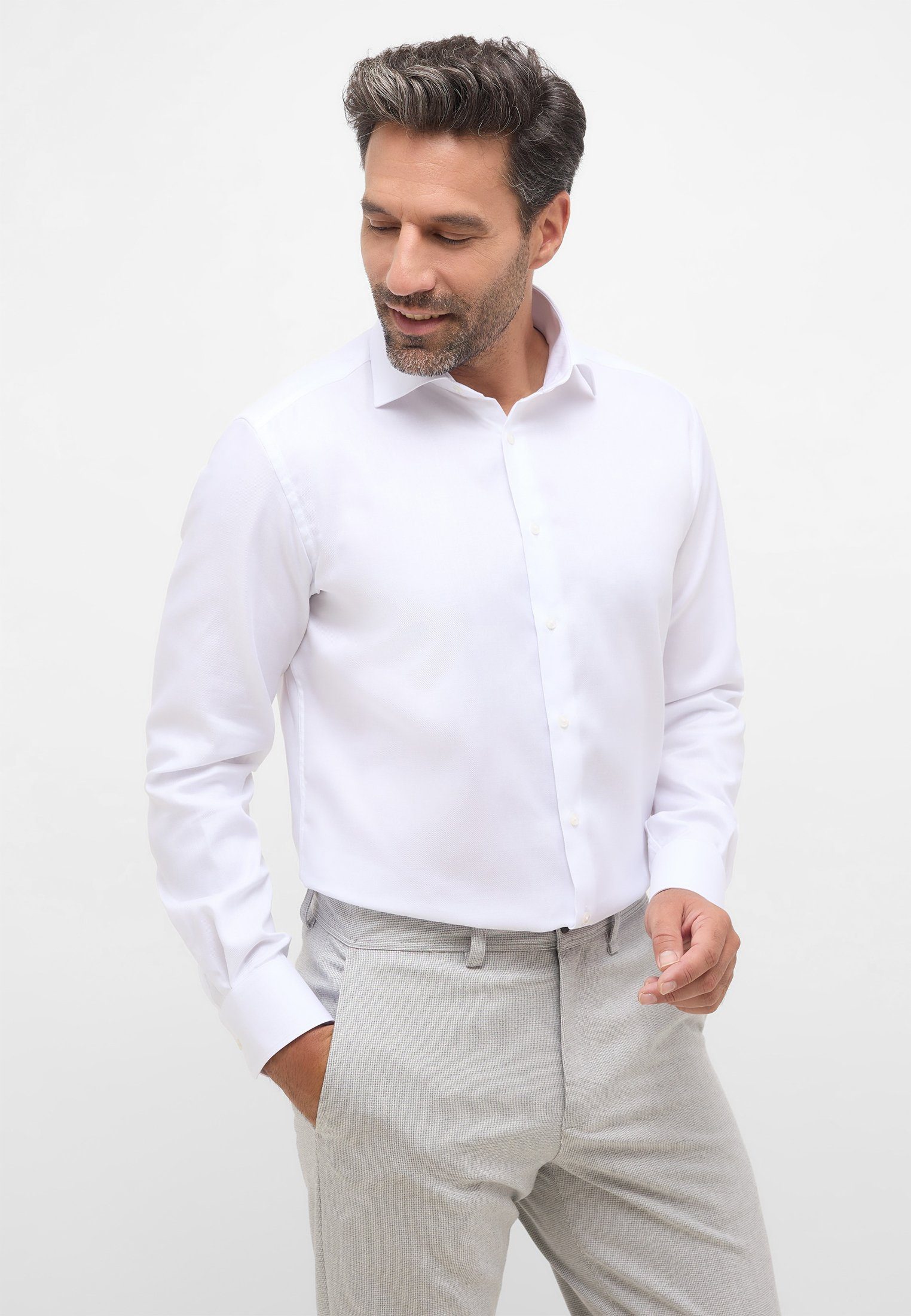 Eterna Langarmhemd MODERN FIT günstig online kaufen
