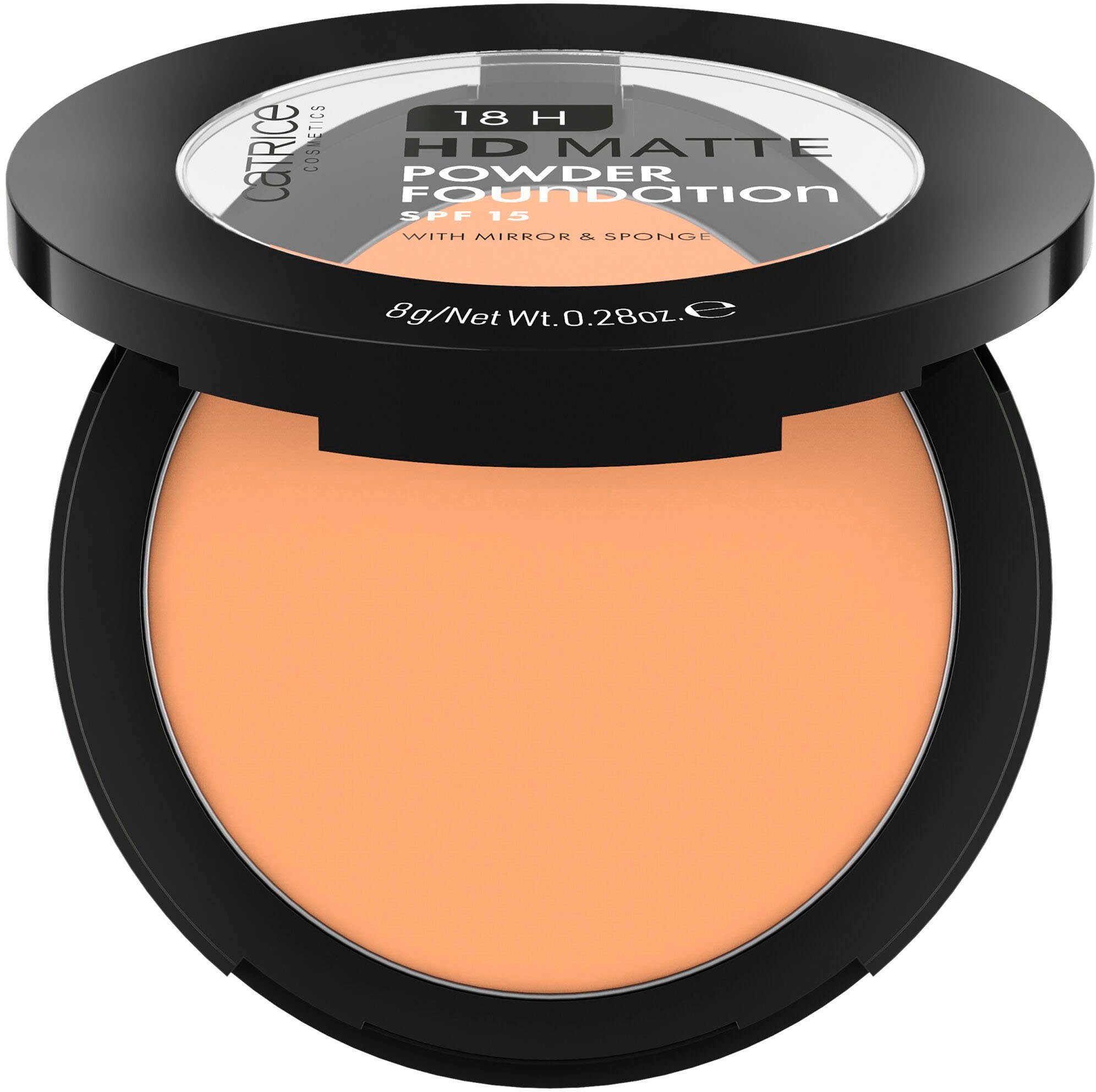 Puder 3-tlg. Powder Foundation, nude HD Matte Catrice 045N 18H