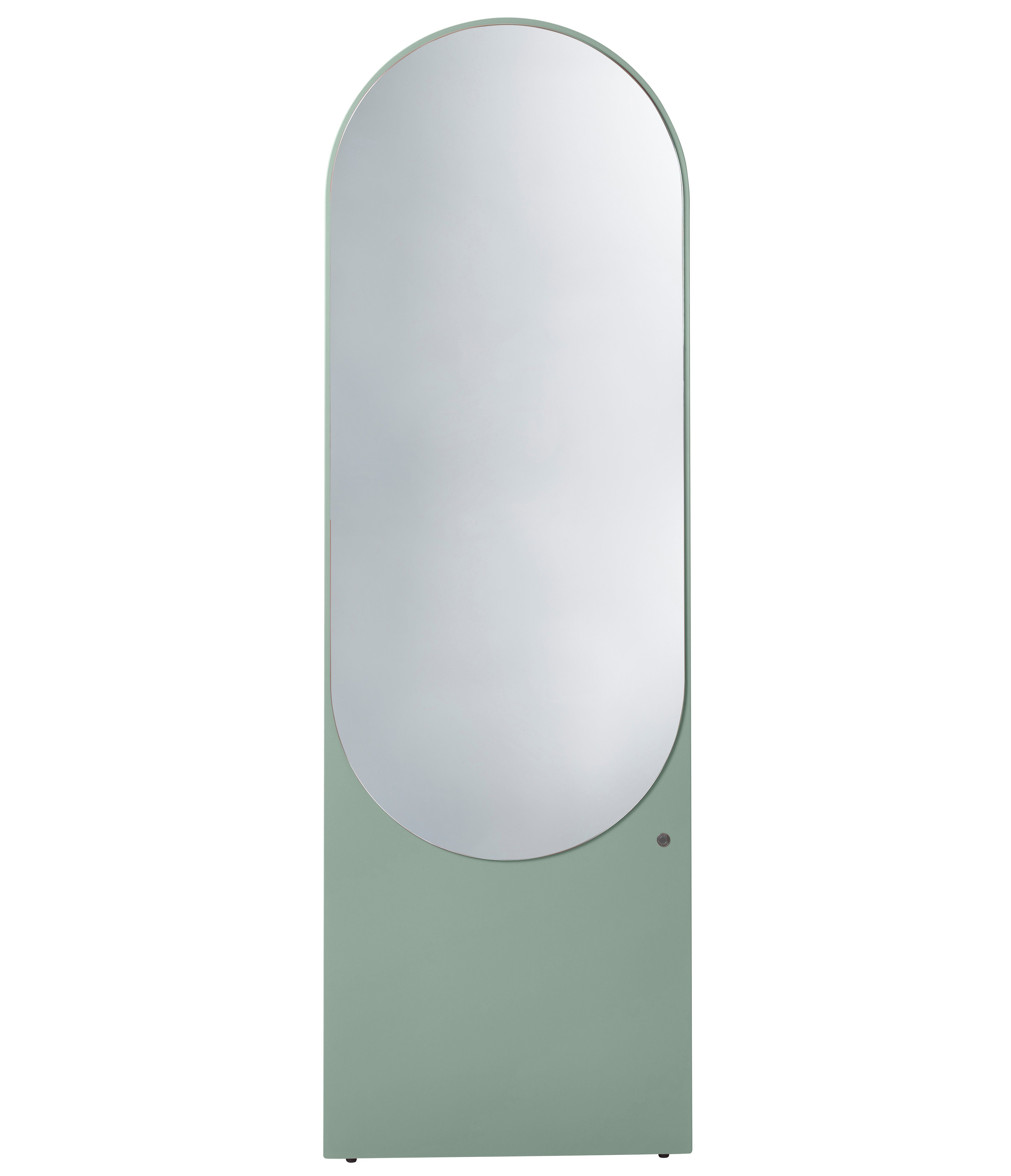 COLOR Highlight Wandlehnender in - in MIRROR Farben eucalyptus_055 TOM hochwertig Spiegel Standspiegel lackiert, schönen farbiges Form - TAILOR besonderer & vielen HOME