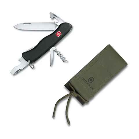 Victorinox Taschenmesser, Victorinox Picknicker schwarz inklusive Nylonetui