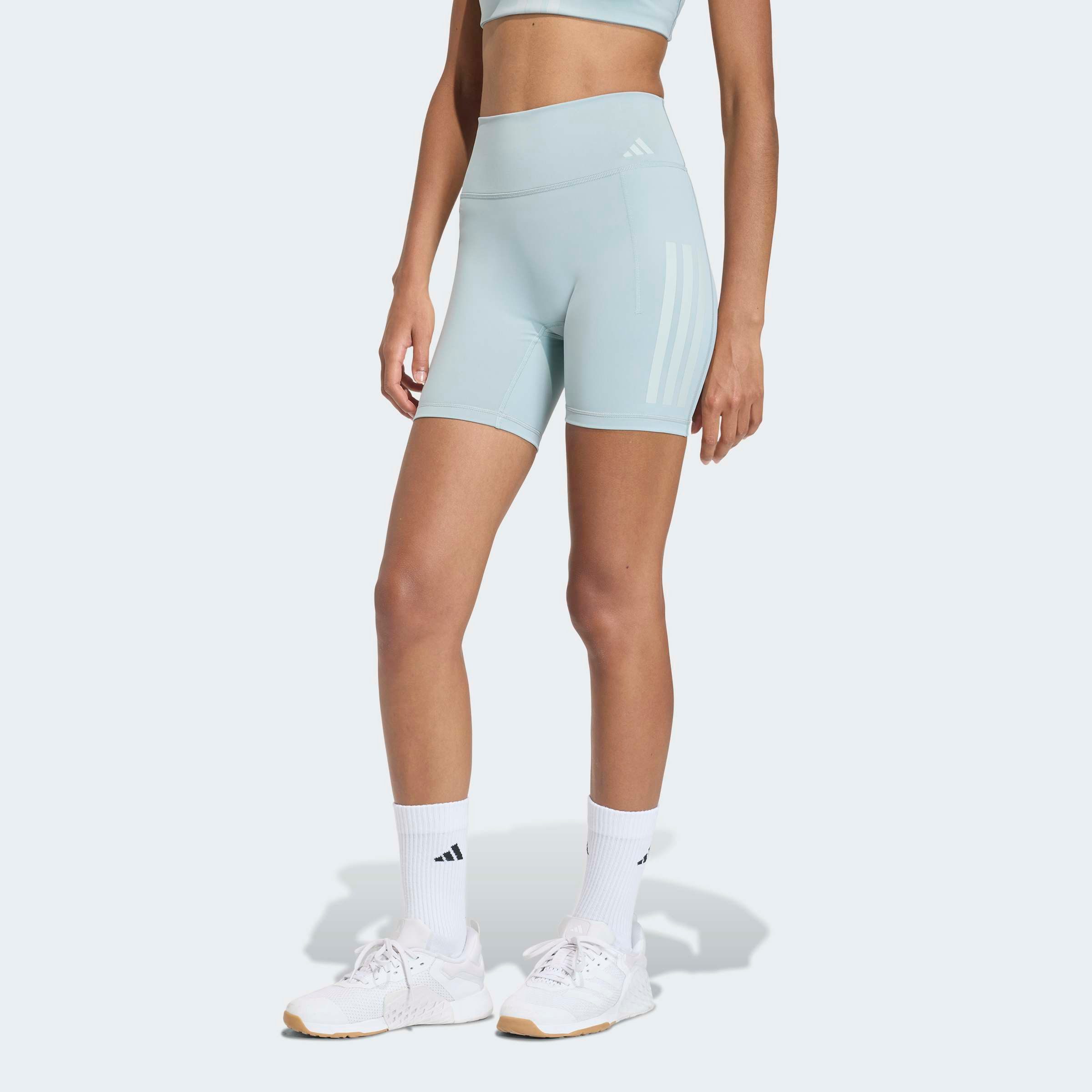 adidas Performance Shorts OPTIME WORKOUT 3-STREIFEN KURZE LEGGINGS (1-tlg) günstig online kaufen