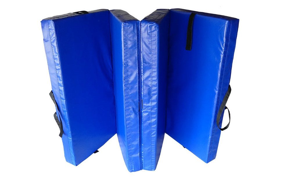 Gartenpirat Sportmatte Universal Bodenmatte 200x100x10 cm Sportmatte Kinder 4-teilig klappbar – Bild 4 von 5