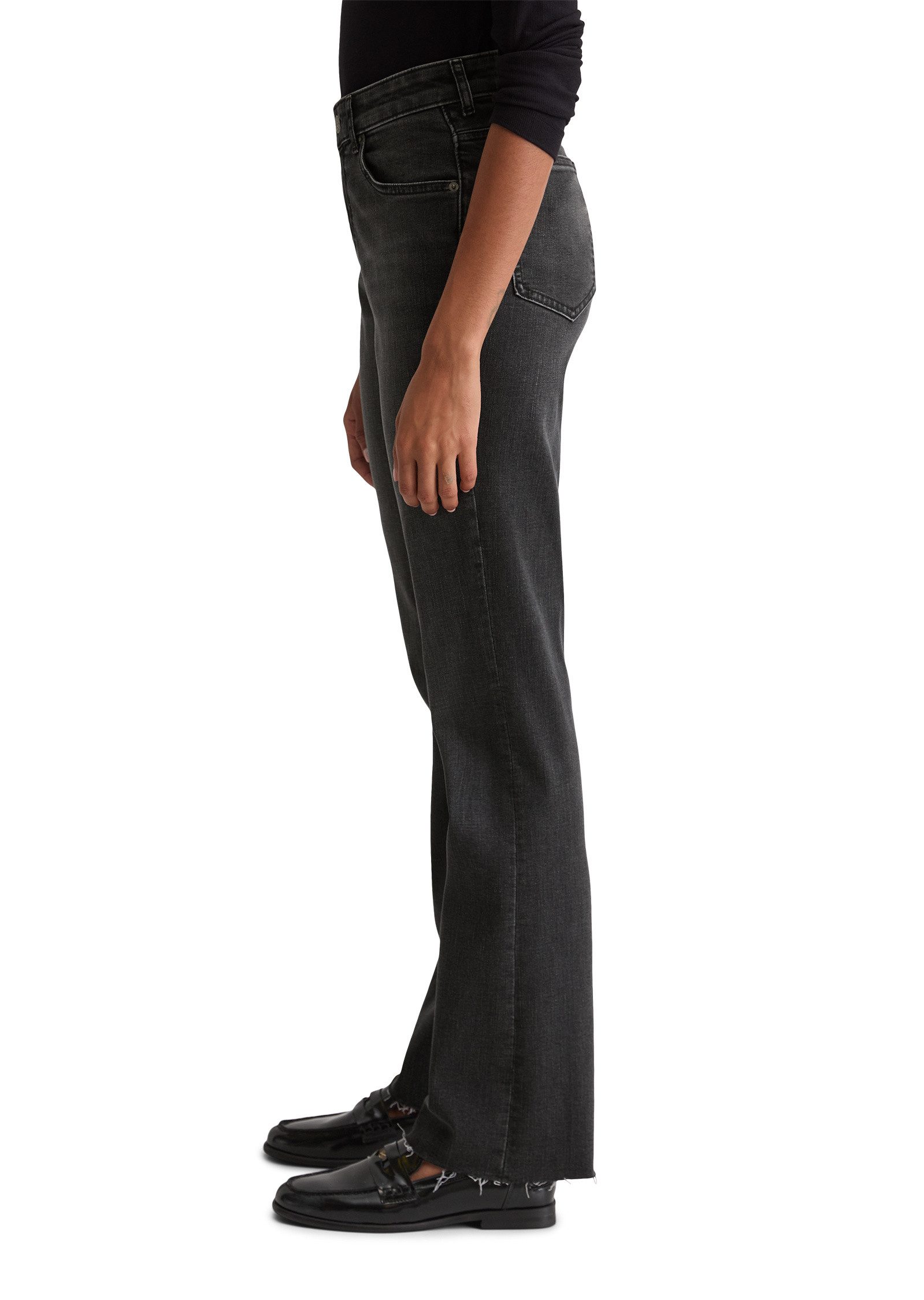 Marc O'Polo Schlagjeans aus Organic-Cotton-Mix-Stretch günstig online kaufen