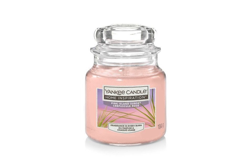 Yankee Candle Duftkerze Yankee Candle Duftkerze Kleines Glas Pink Island