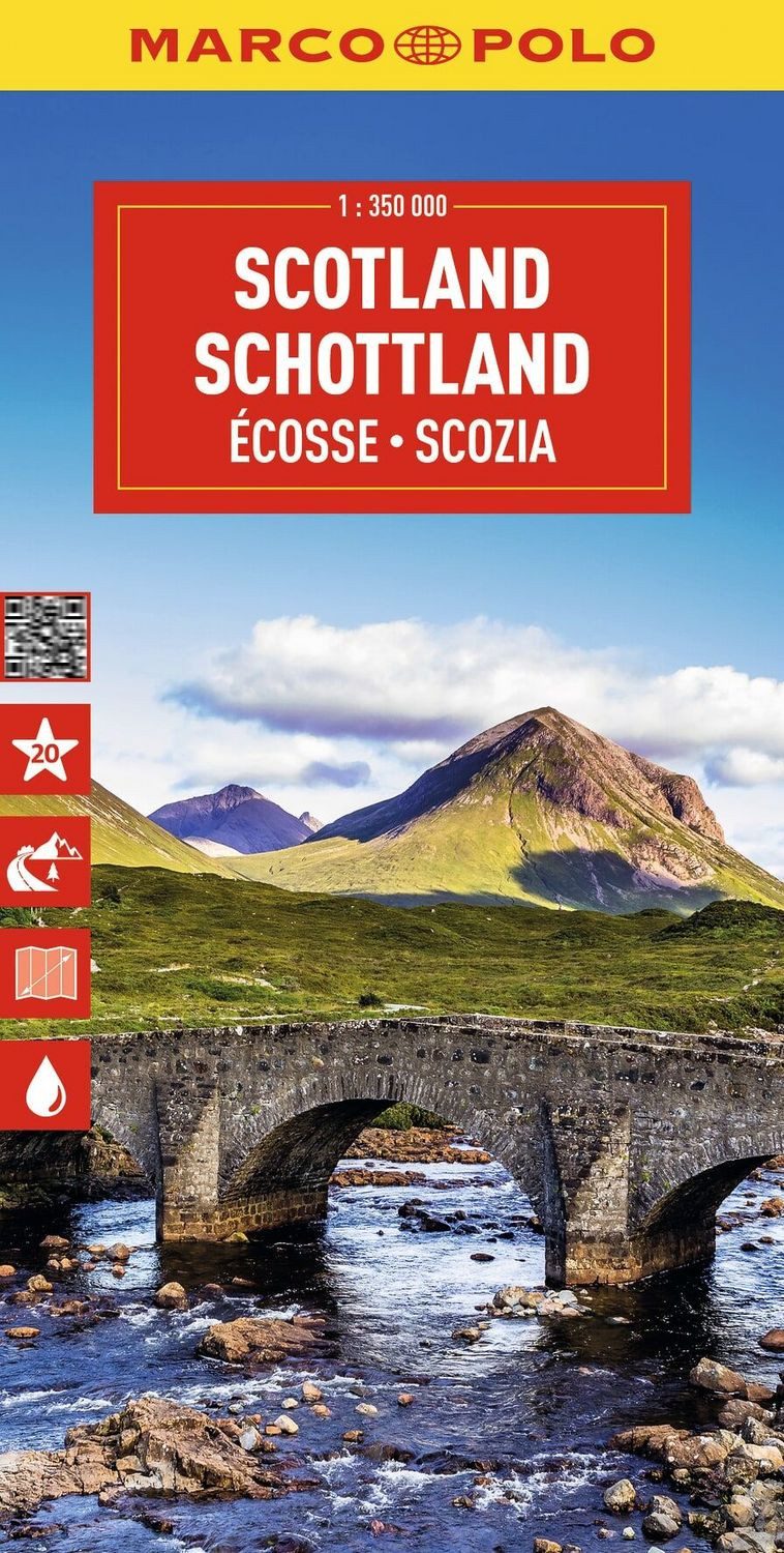 MARCO POLO Reisekarte Schottland 1:350.000 / Marco Polo