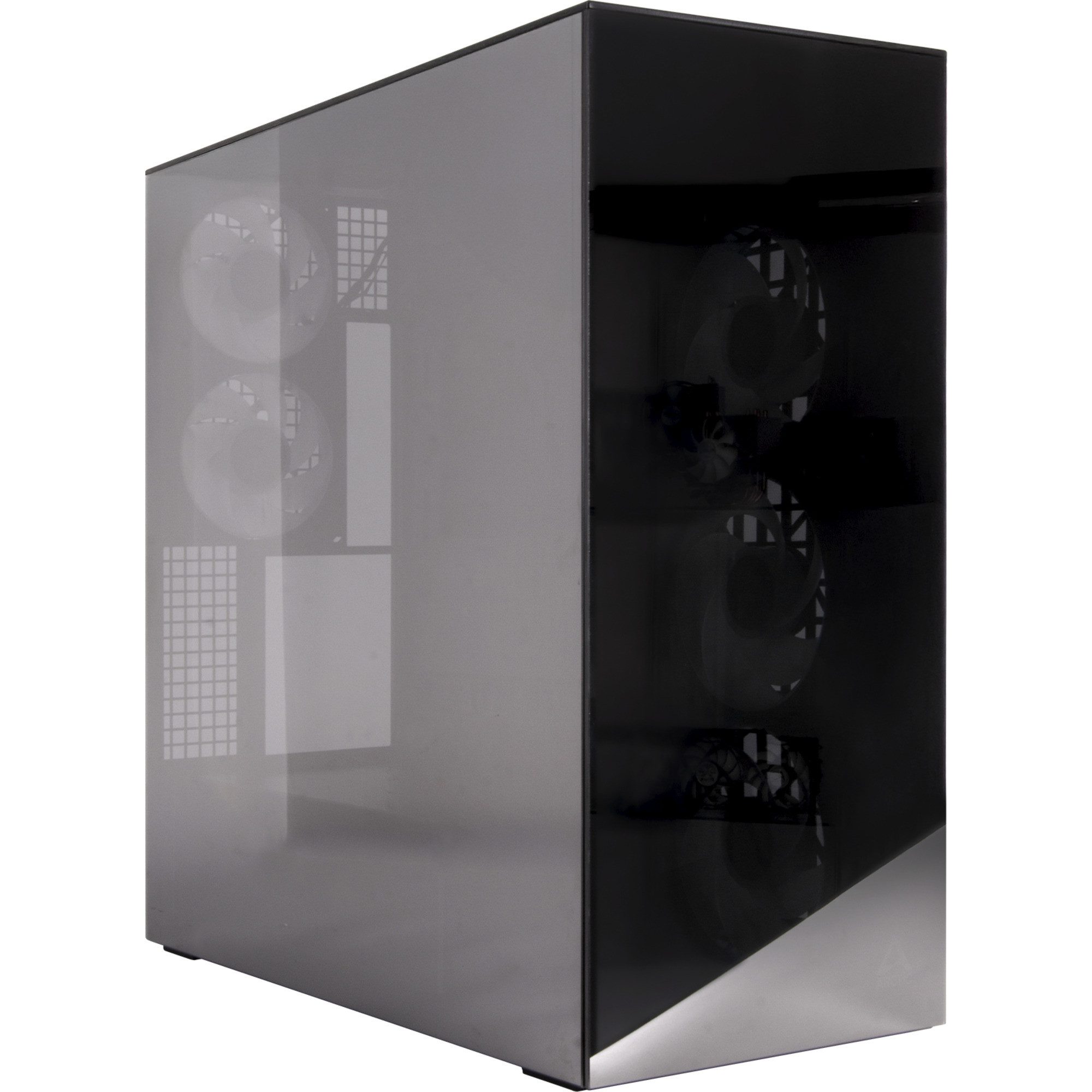 Arctic PC-Gehäuse ARCTIC Xtender Mirror Black Design, Tower-Gehäuse