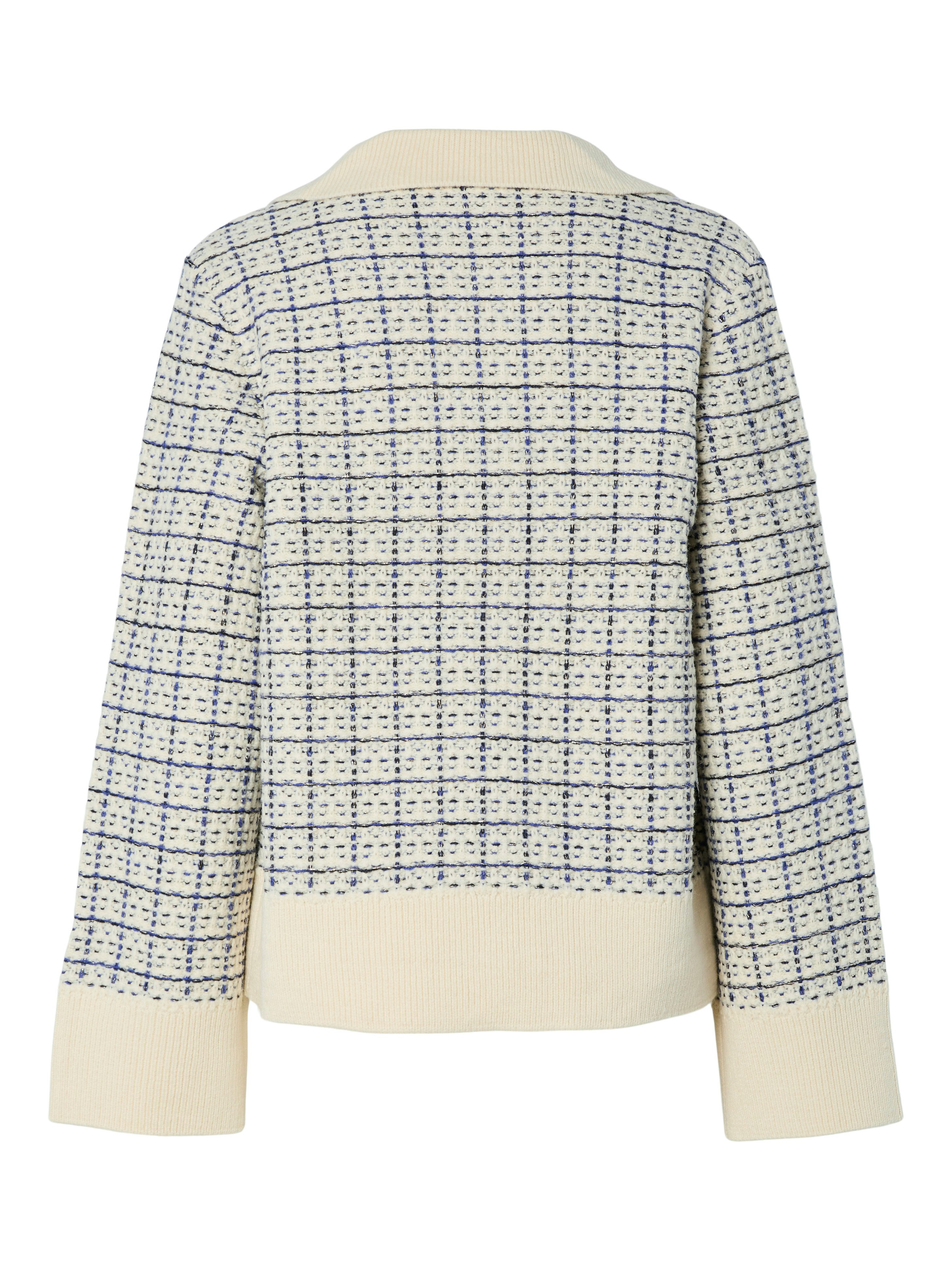 Y.A.S Strickpullover YASLIVIA LS V-NECK KNIT PULLOVER NOOS